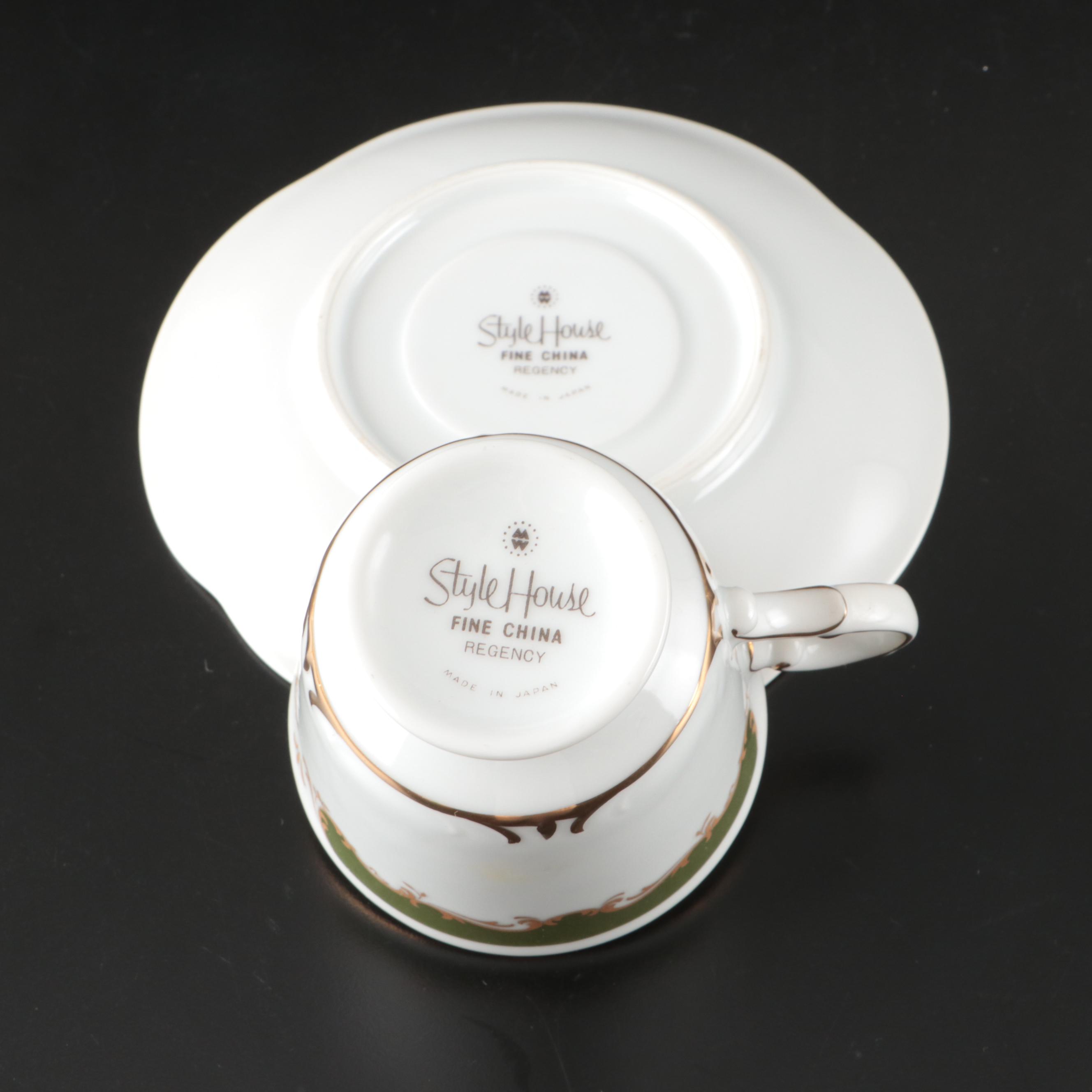 Style House "Regency" Porcelain Dinnerware