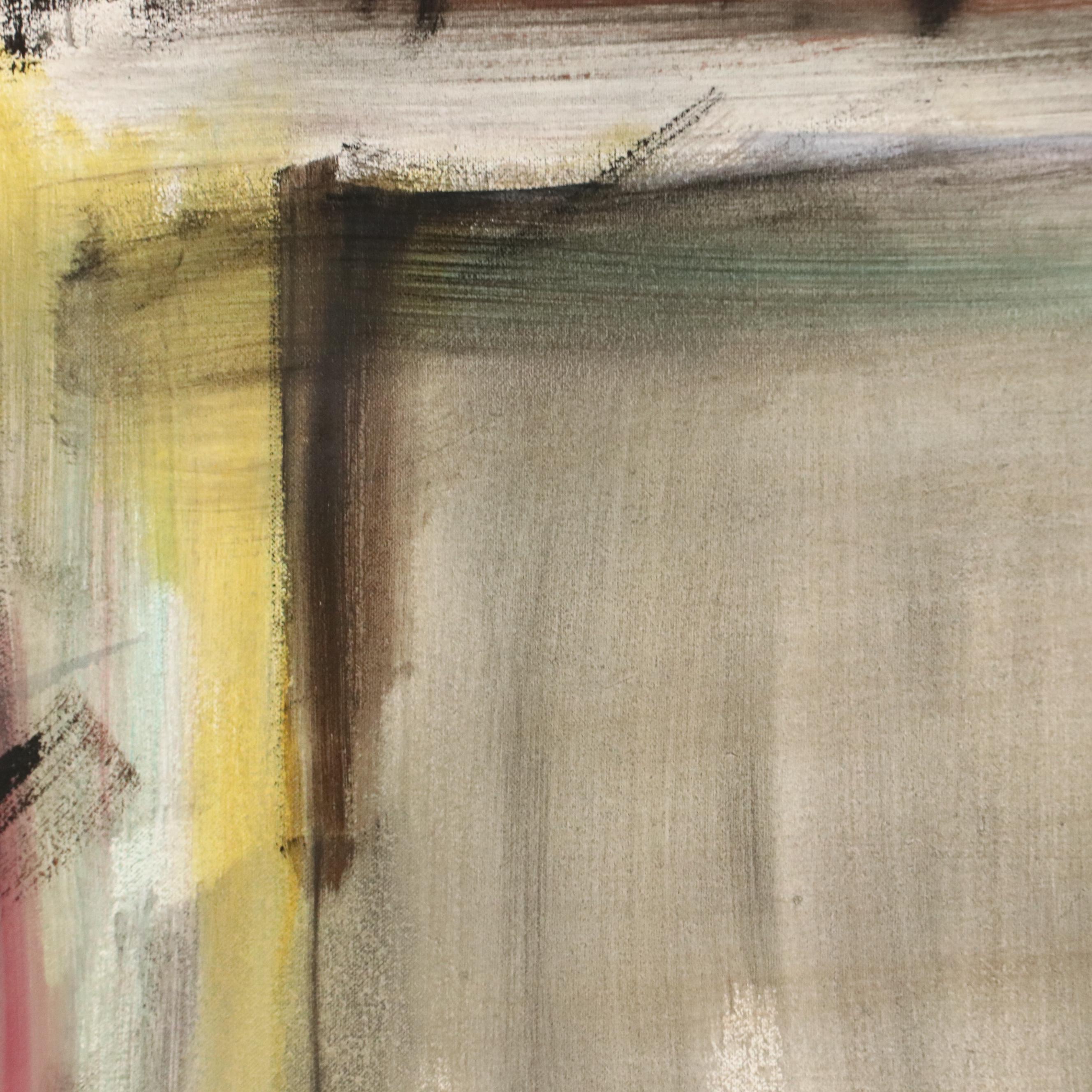 David Applegate Large-Scale Abstract Acrylic Painting, 21st Century