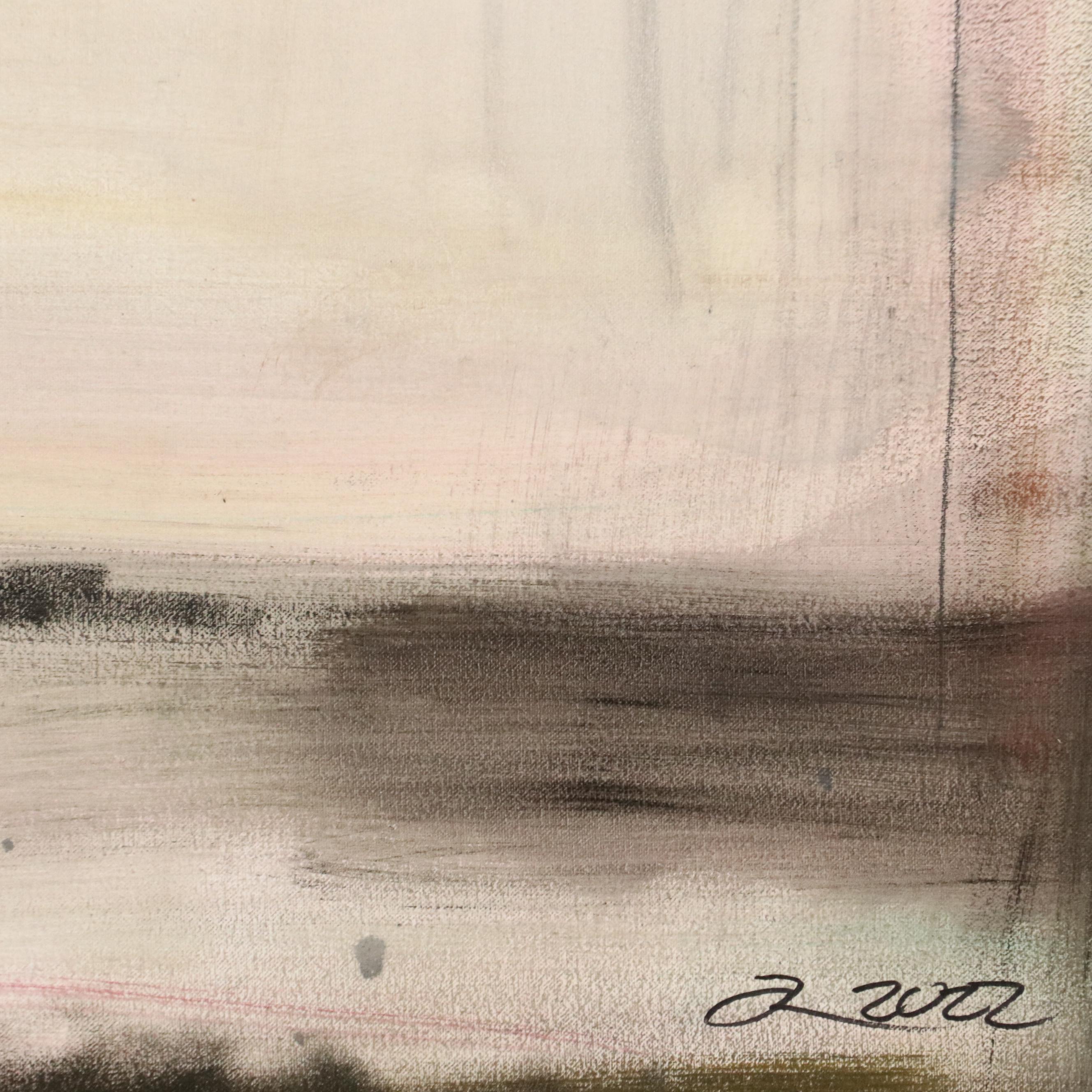 David Applegate Large-Scale Abstract Acrylic Painting, 21st Century