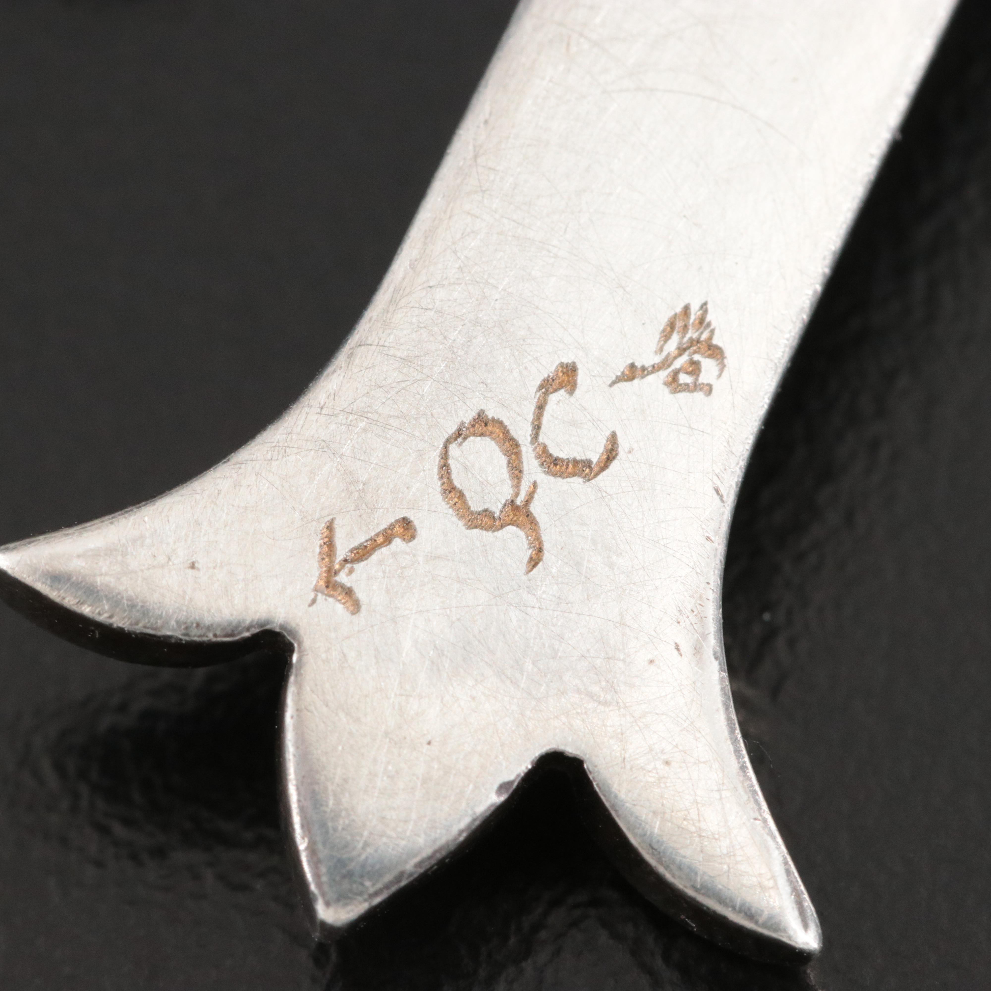 Southwestern 950 Silver & Sterling Turquoise Crosses Including Signed