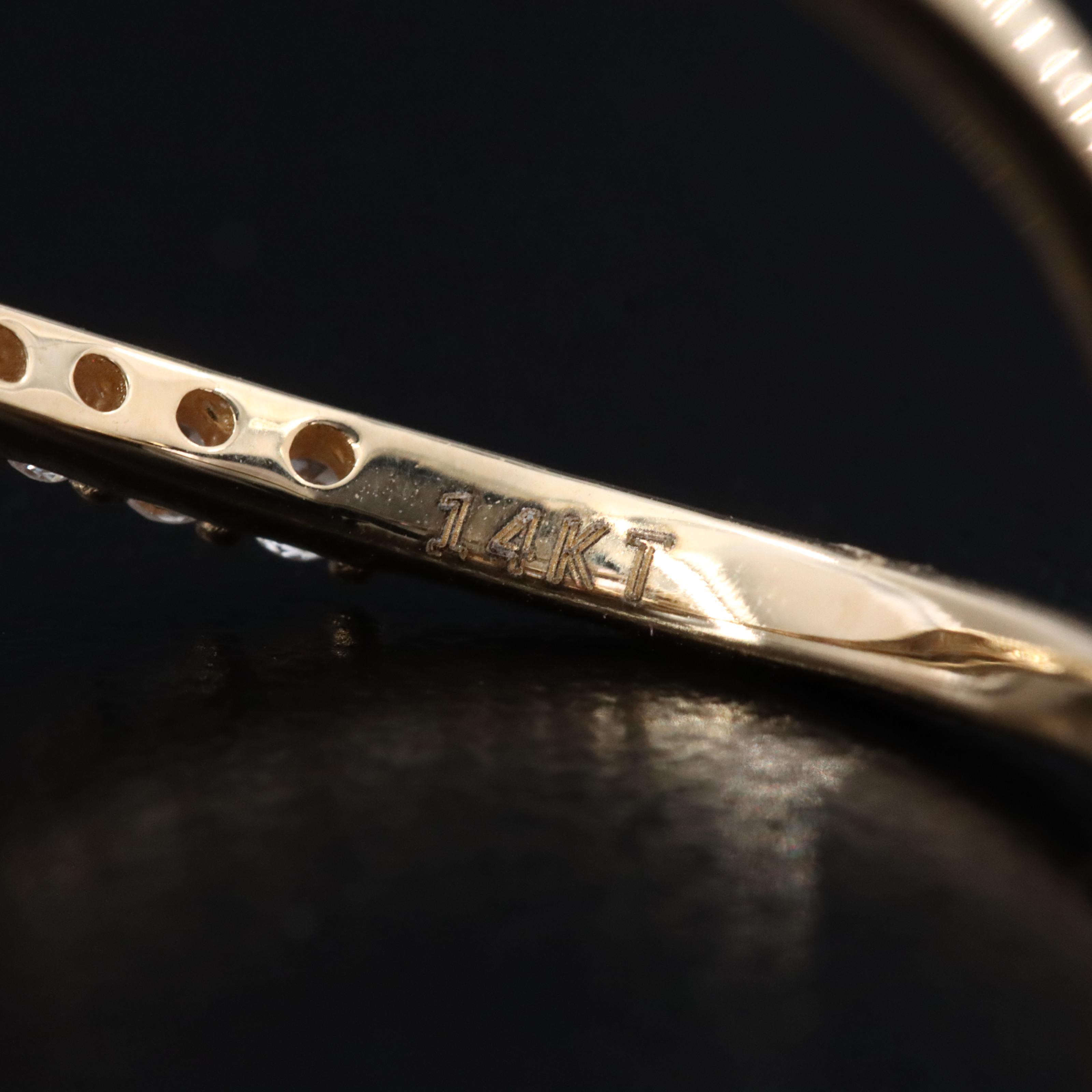 14K 3.64 CTW Lab Grown Diamond Aigrette Ring with IGI Report