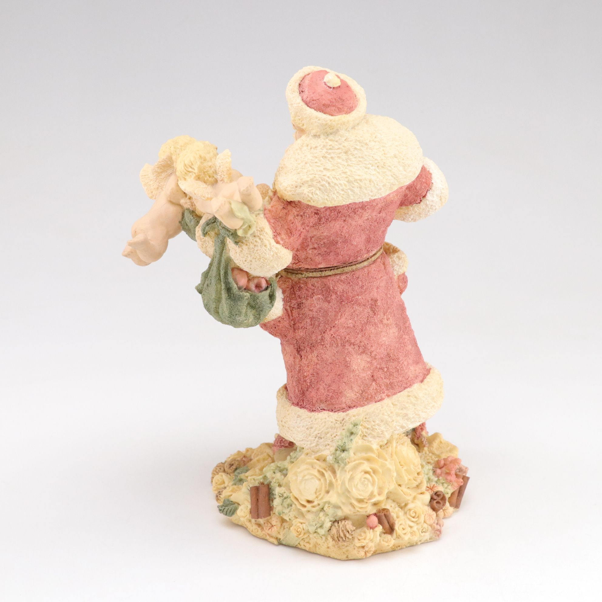 United Design "The Legend of Santa Claus" Carved Resin Figurines, 1990s