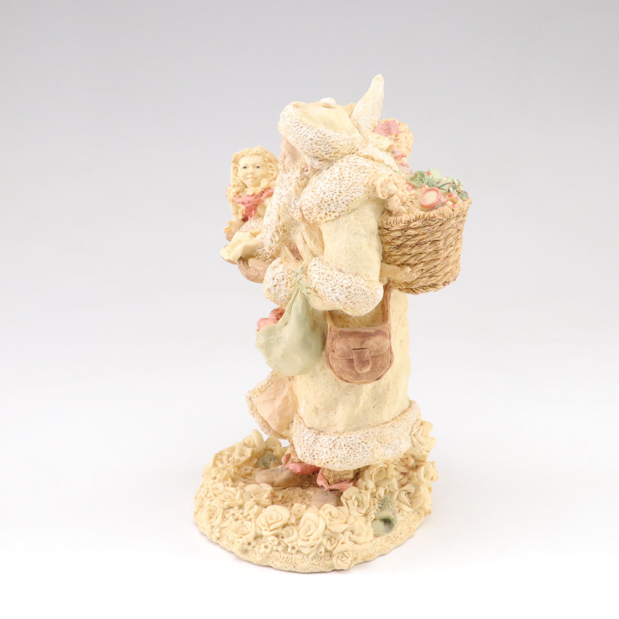 United Design "The Legend of Santa Claus" Carved Resin Figurines, 1990s