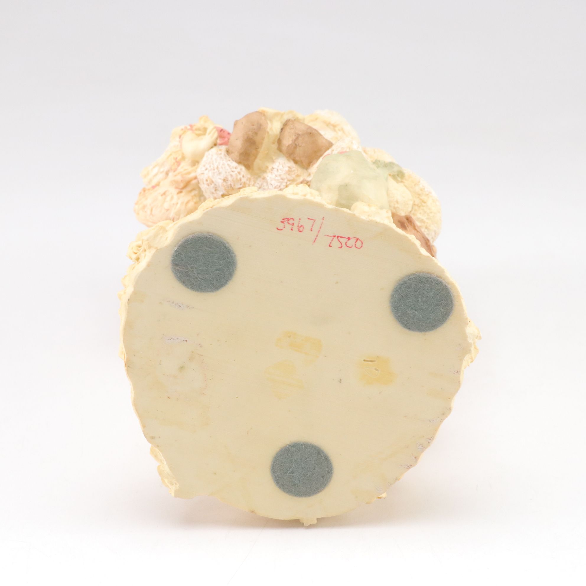 United Design "The Legend of Santa Claus" Carved Resin Figurines, 1990s