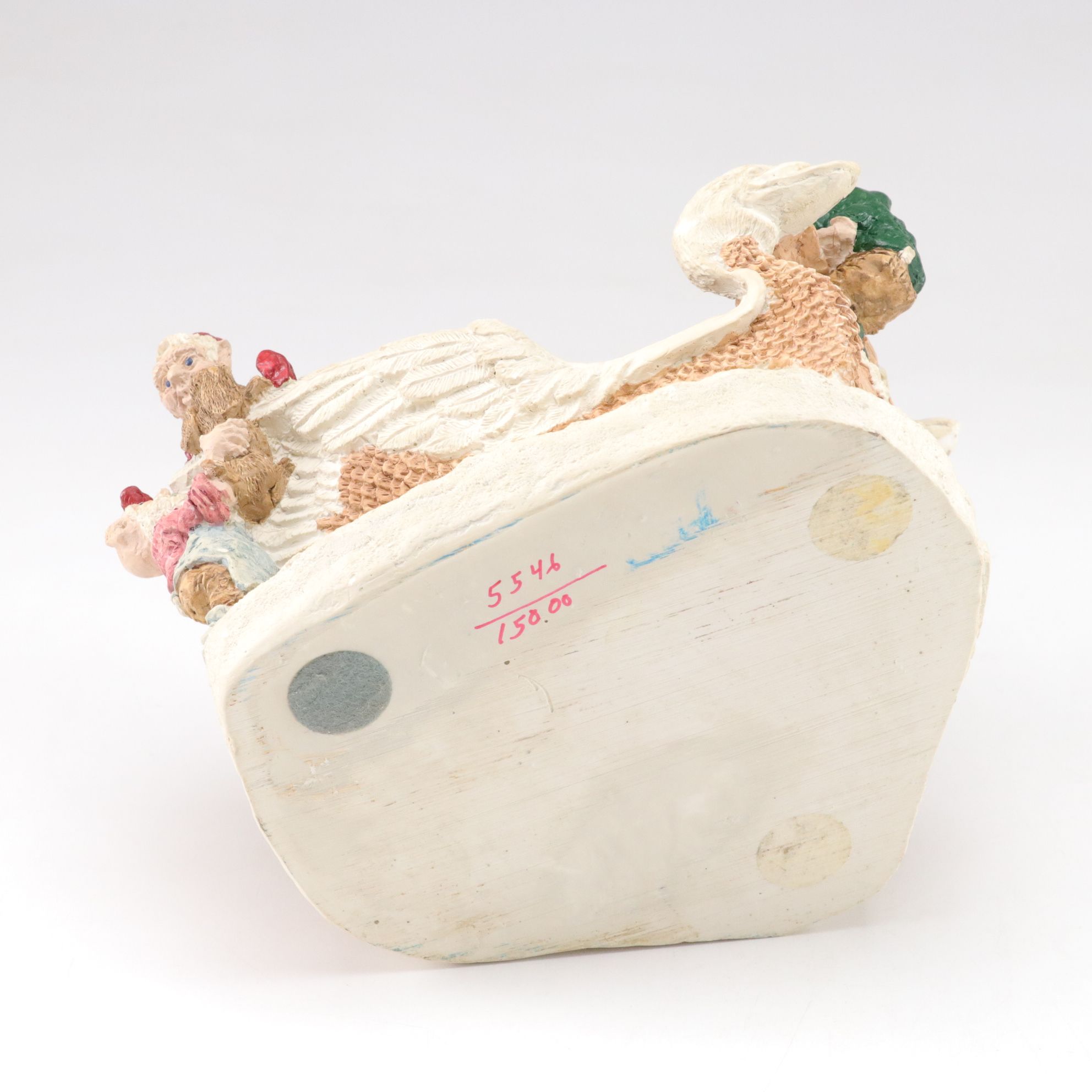 United Design "The Legend of Santa Claus" Carved Resin Figurines, 1990s