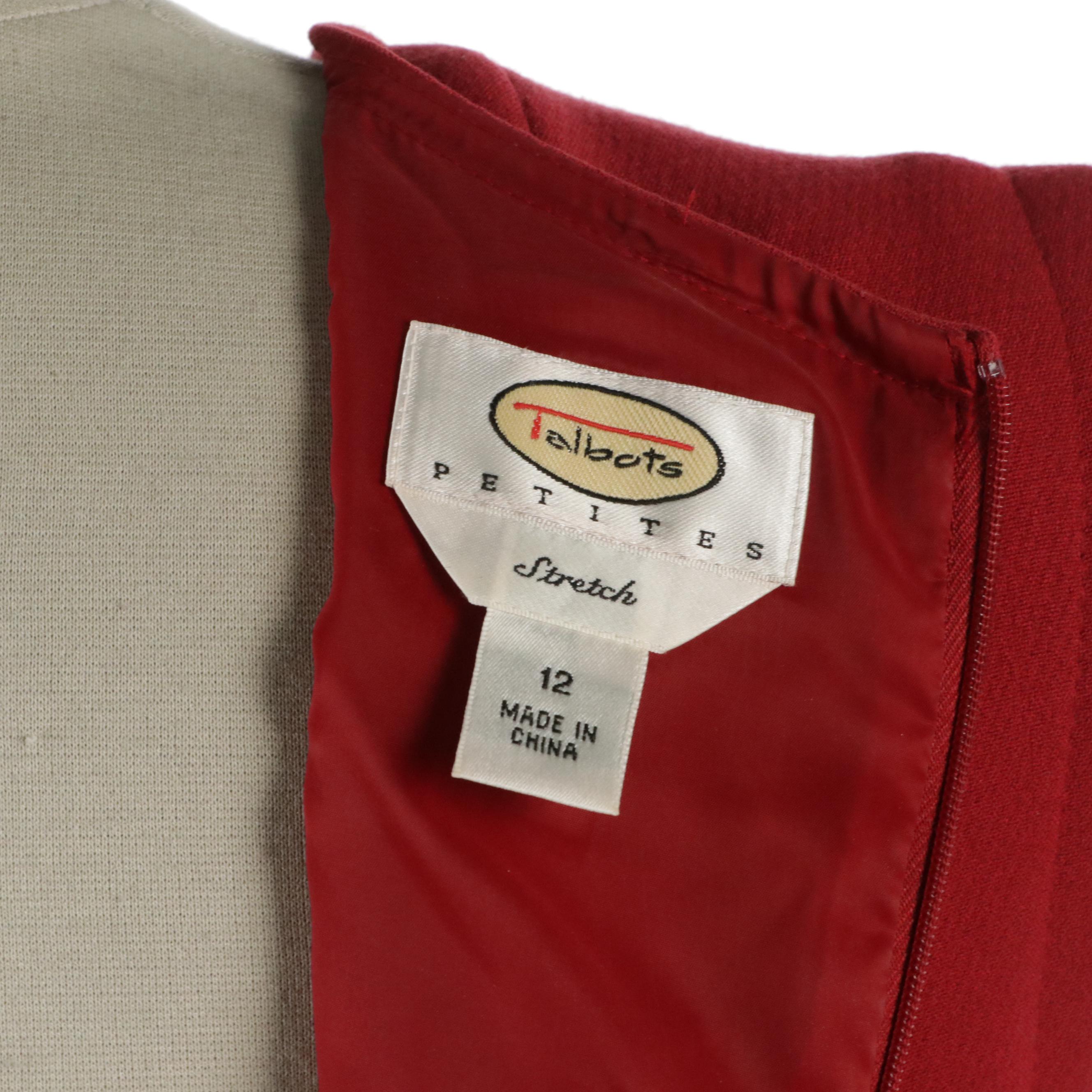 Talbots Petites Sleeveless Sheath Dresses