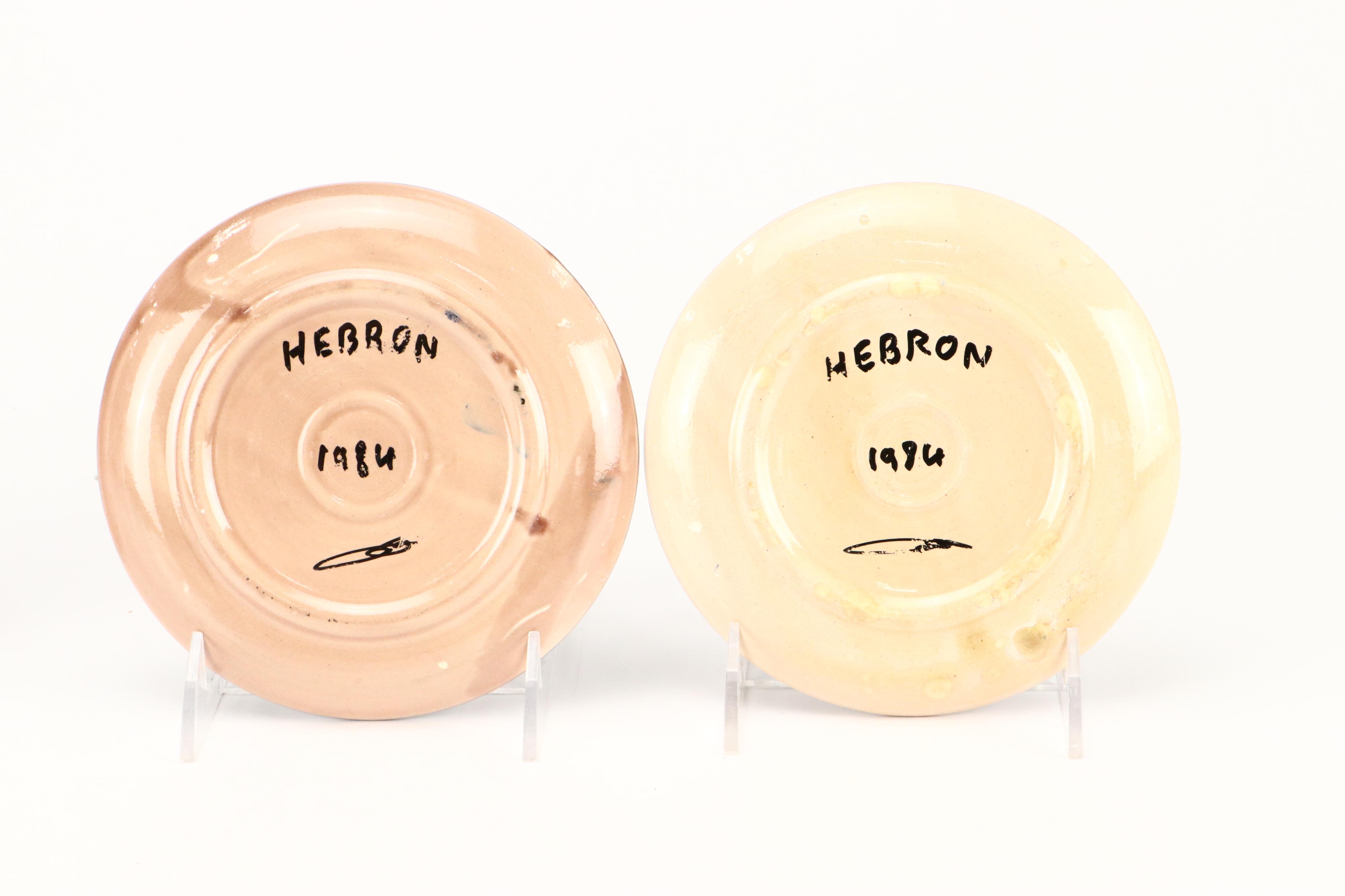 Indian Enamel Plates and Brass Cricket Box with Other Décor