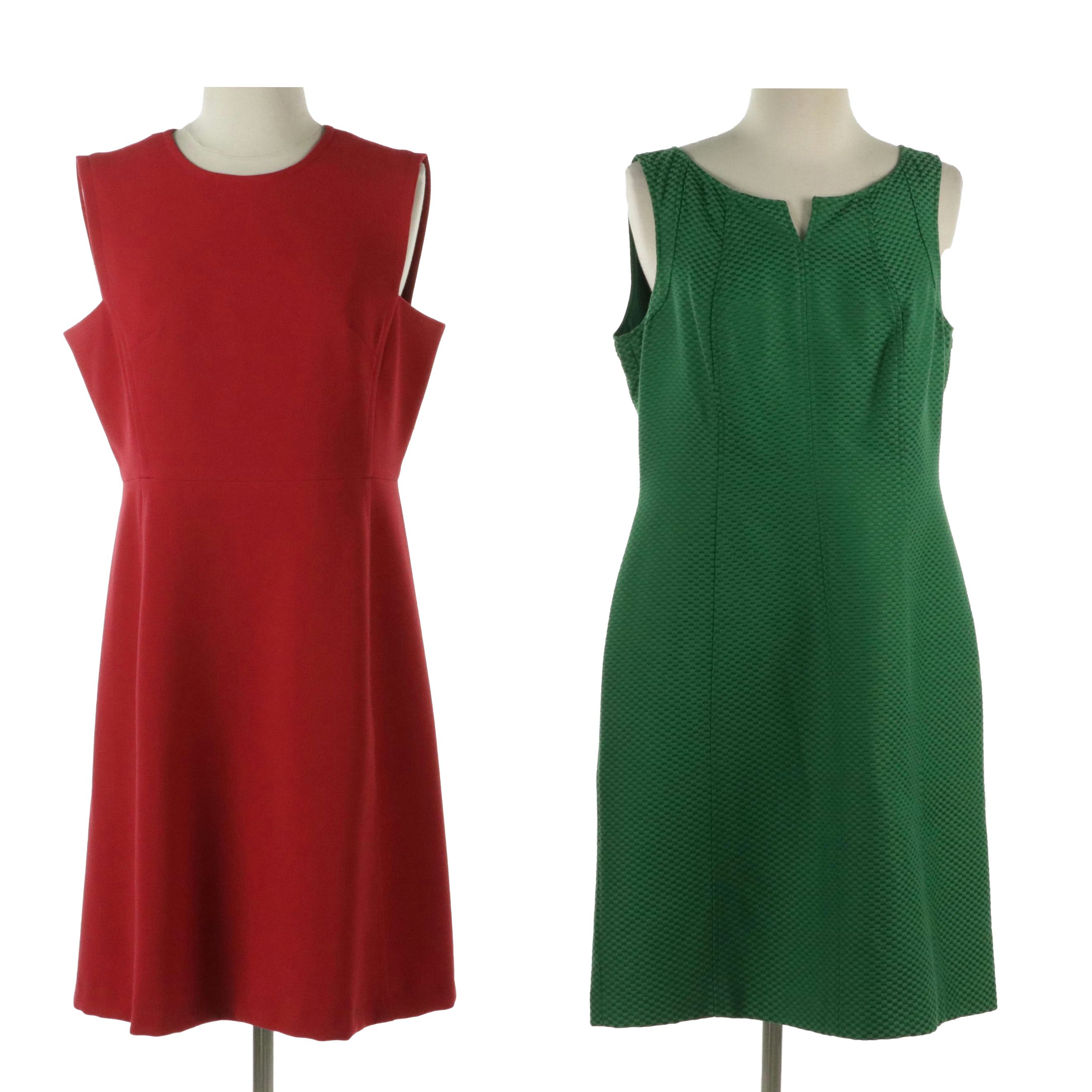 Talbots Petites Sleeveless Sheath Dresses