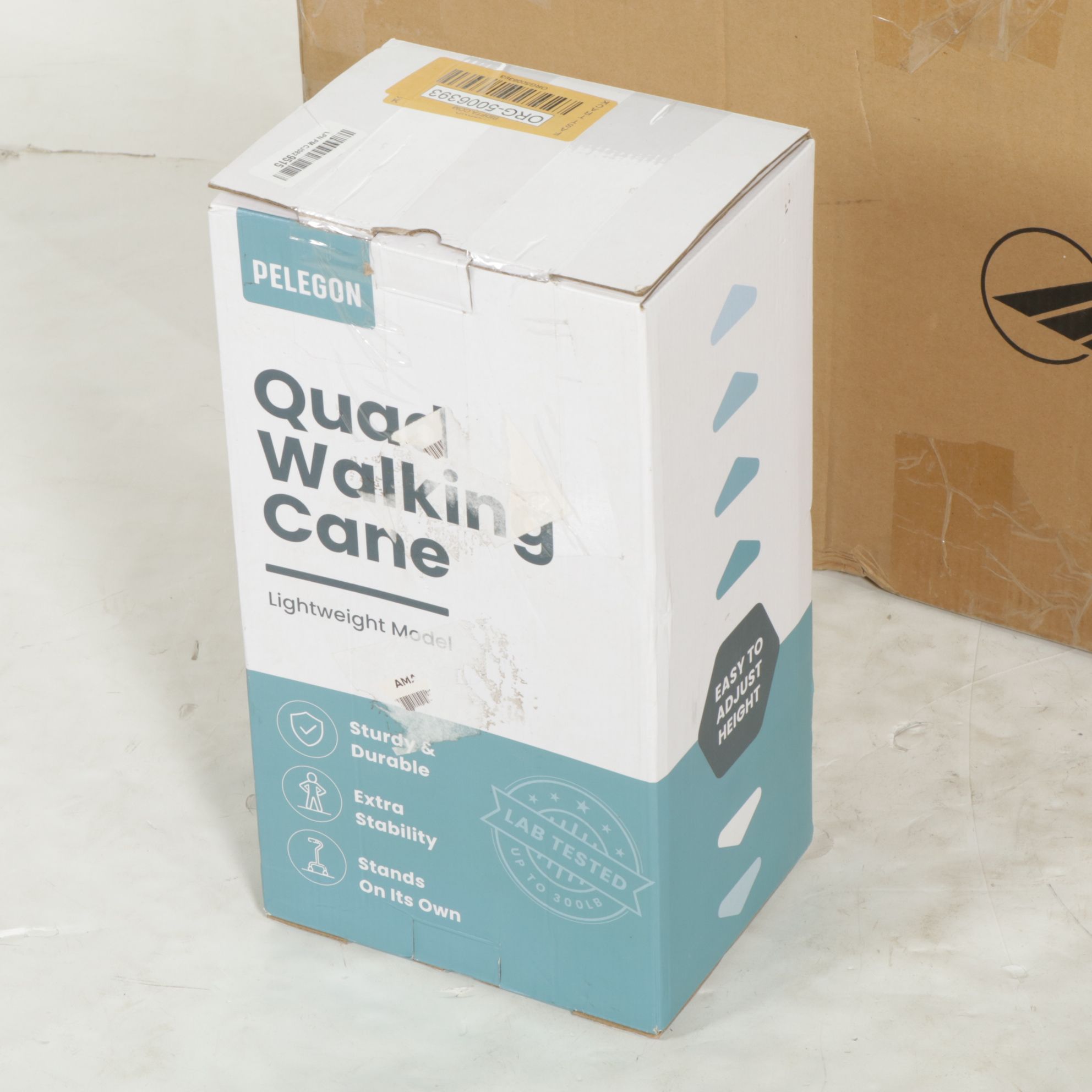 Wheelchair and Ramp, 4.5" Raised Toilet Seat, Quad Walking Cane, and More