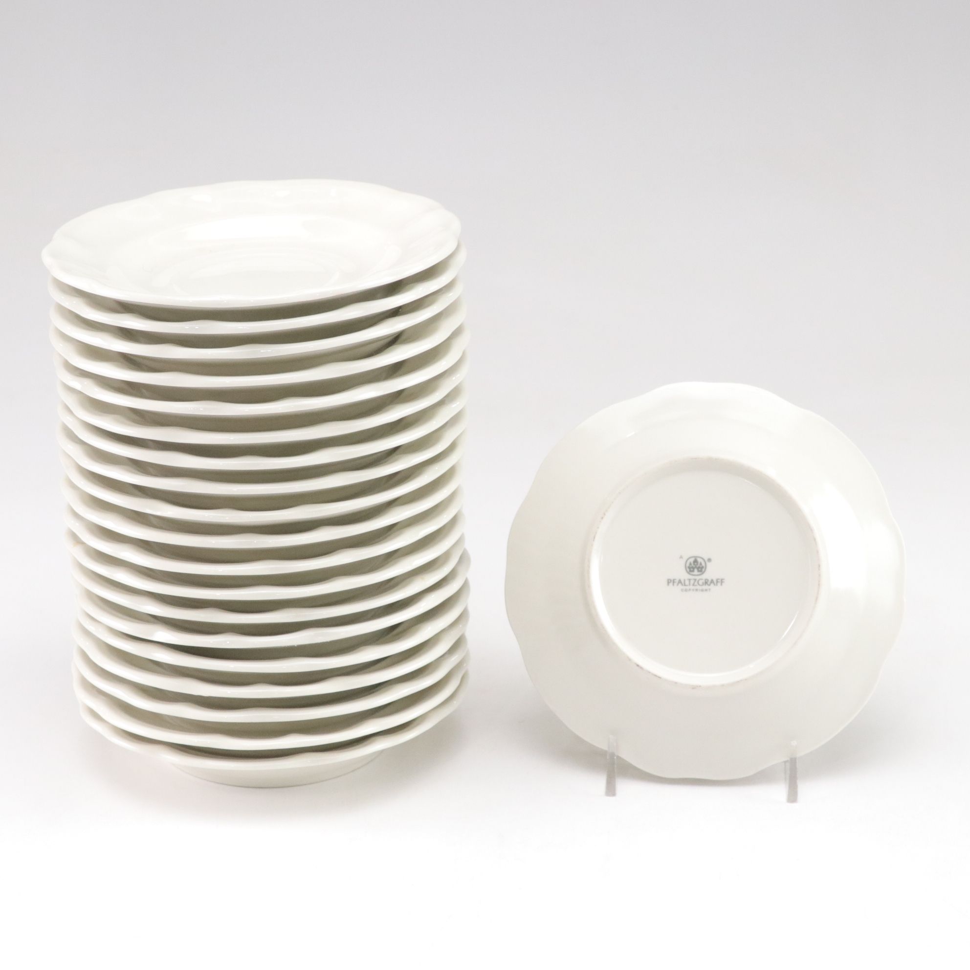 Pfaltzgraff "Red Ribbons" Ceramic Dinnerware, 1990s