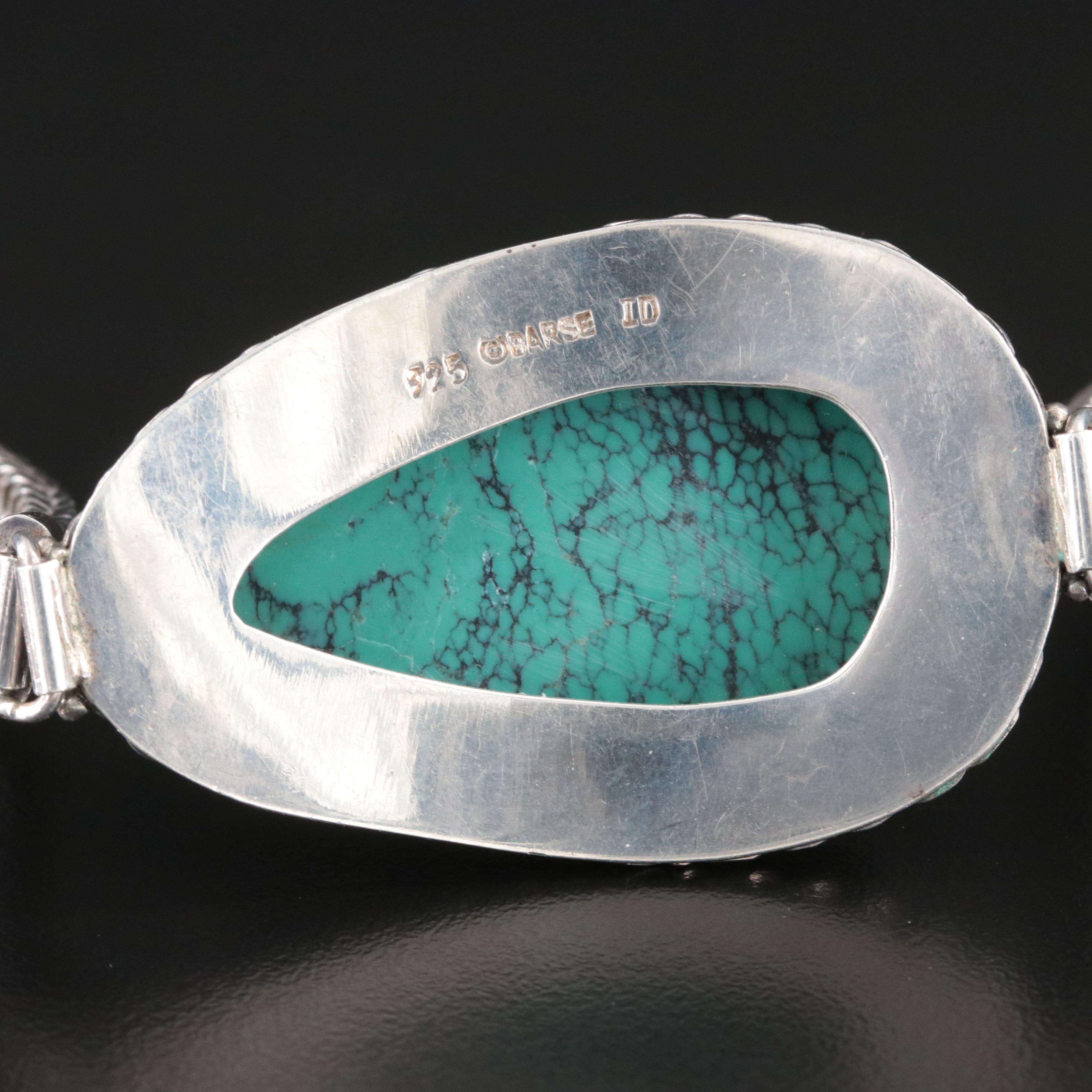 Barse Sterling Turquoise Bracelet