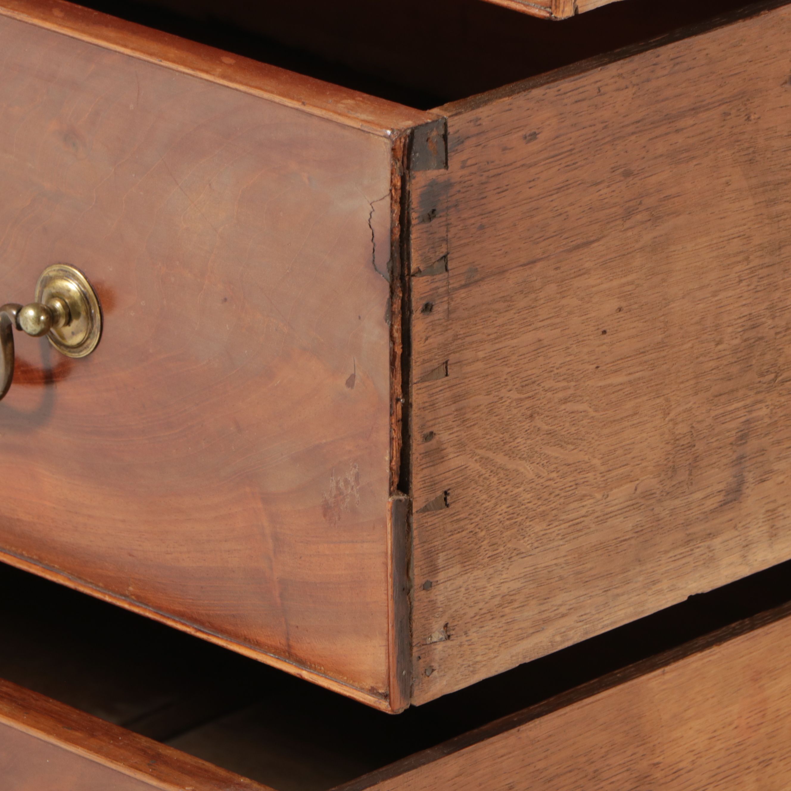 Georgian Style Mahogany Tall Chest of Drawers