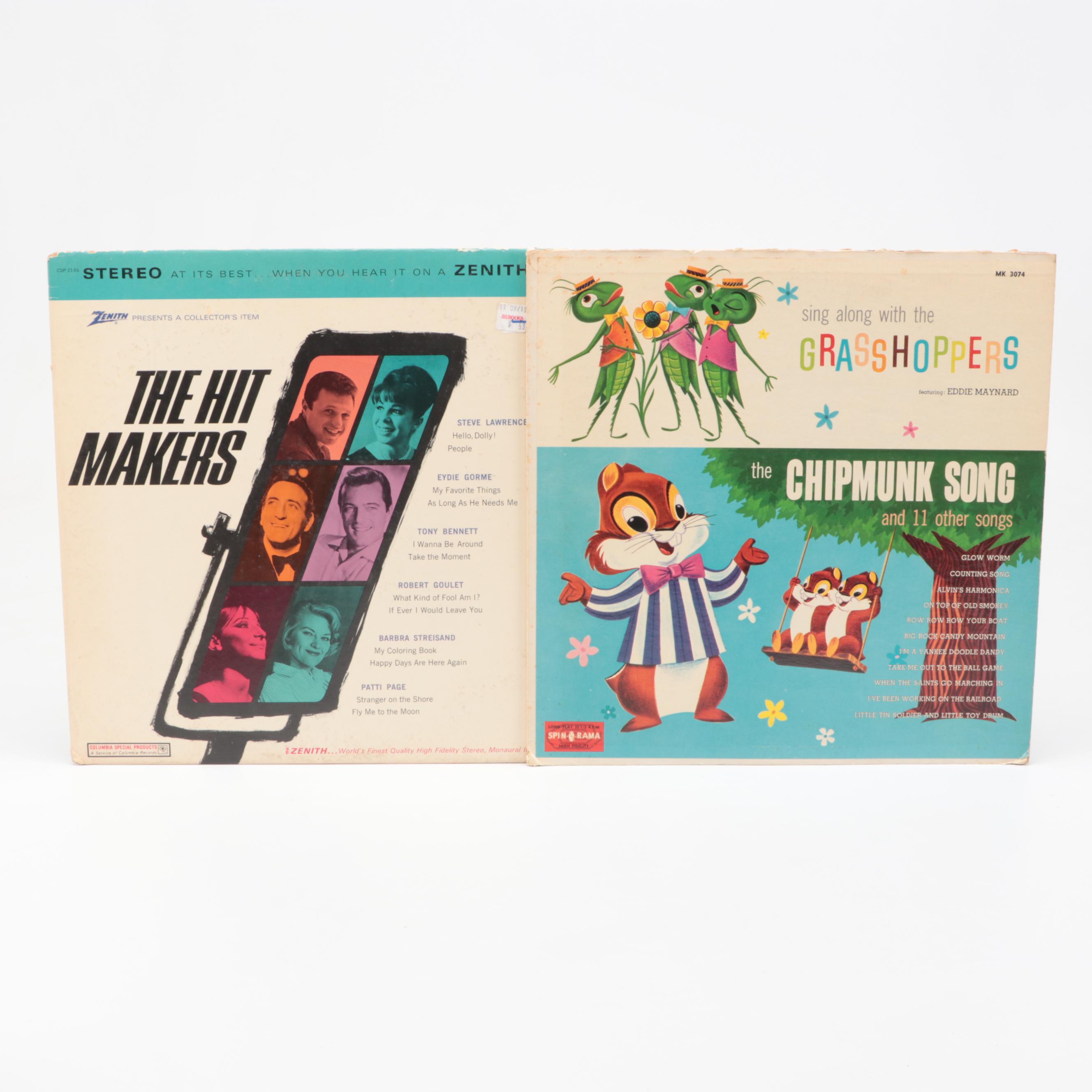 Whitney Houston and Other Records with Sherlock Holmes Cassette Audiobooks