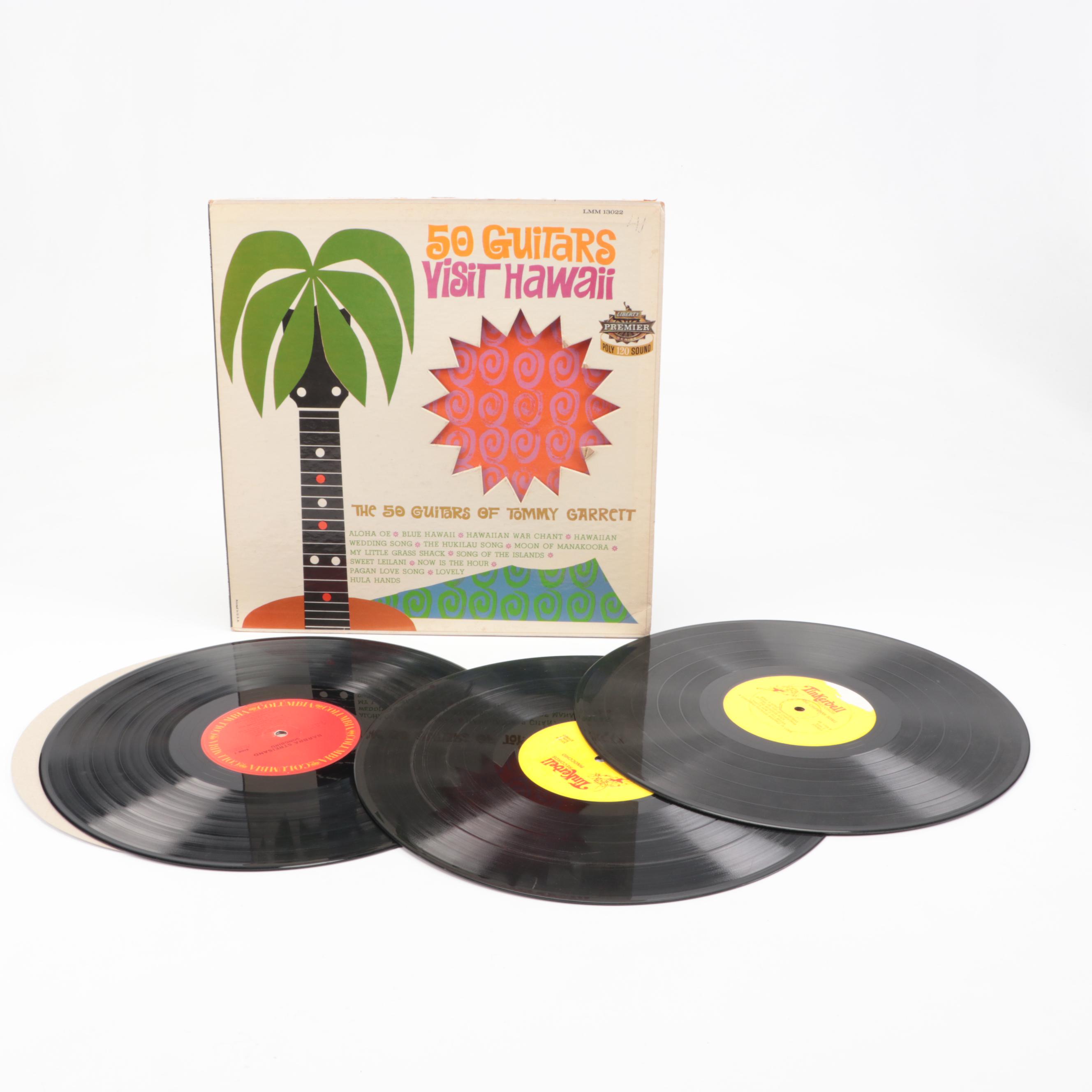 Whitney Houston and Other Records with Sherlock Holmes Cassette Audiobooks