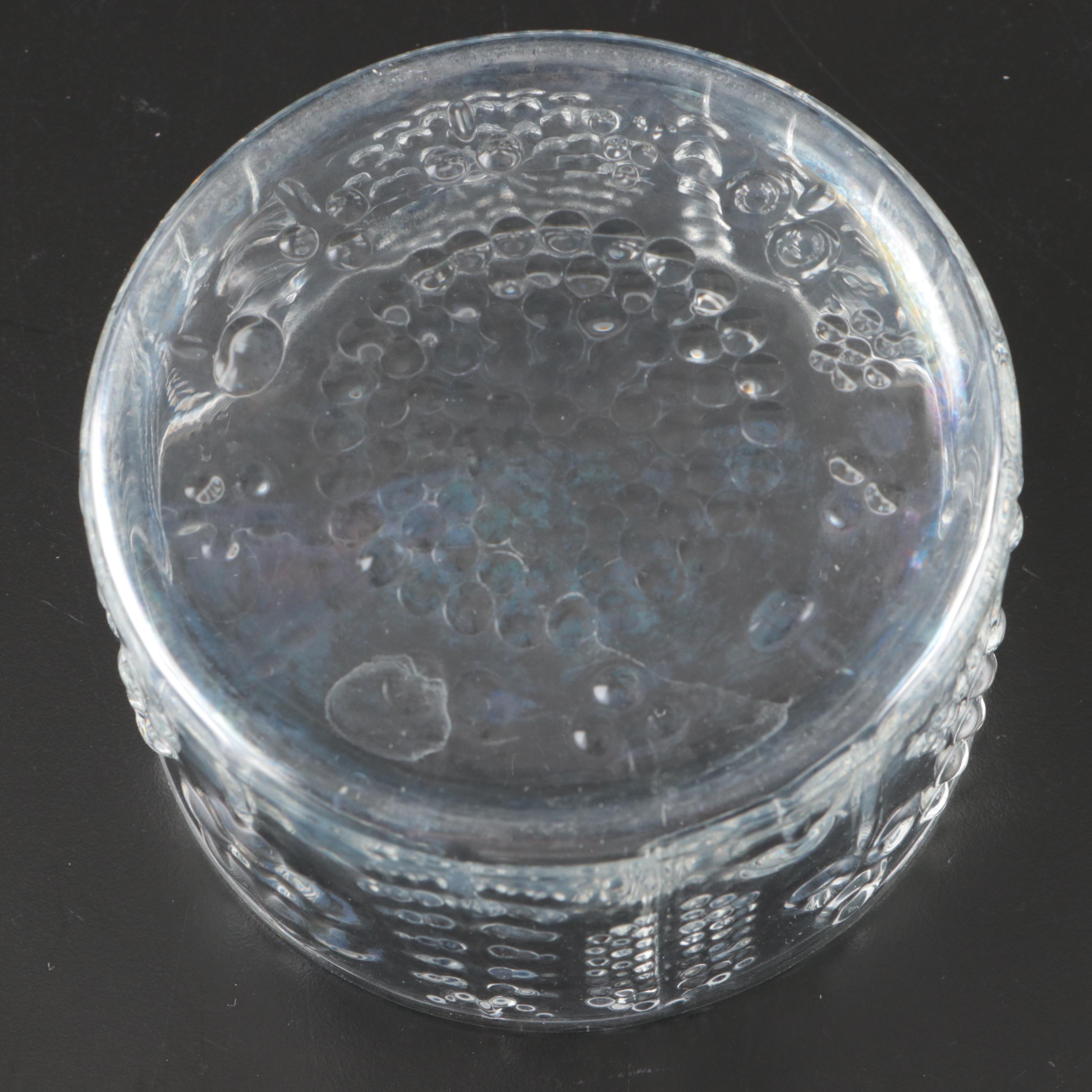 Iittala Mid Century Modern Finnish Art Glass Centerpiece Bowl and Salad Bowls