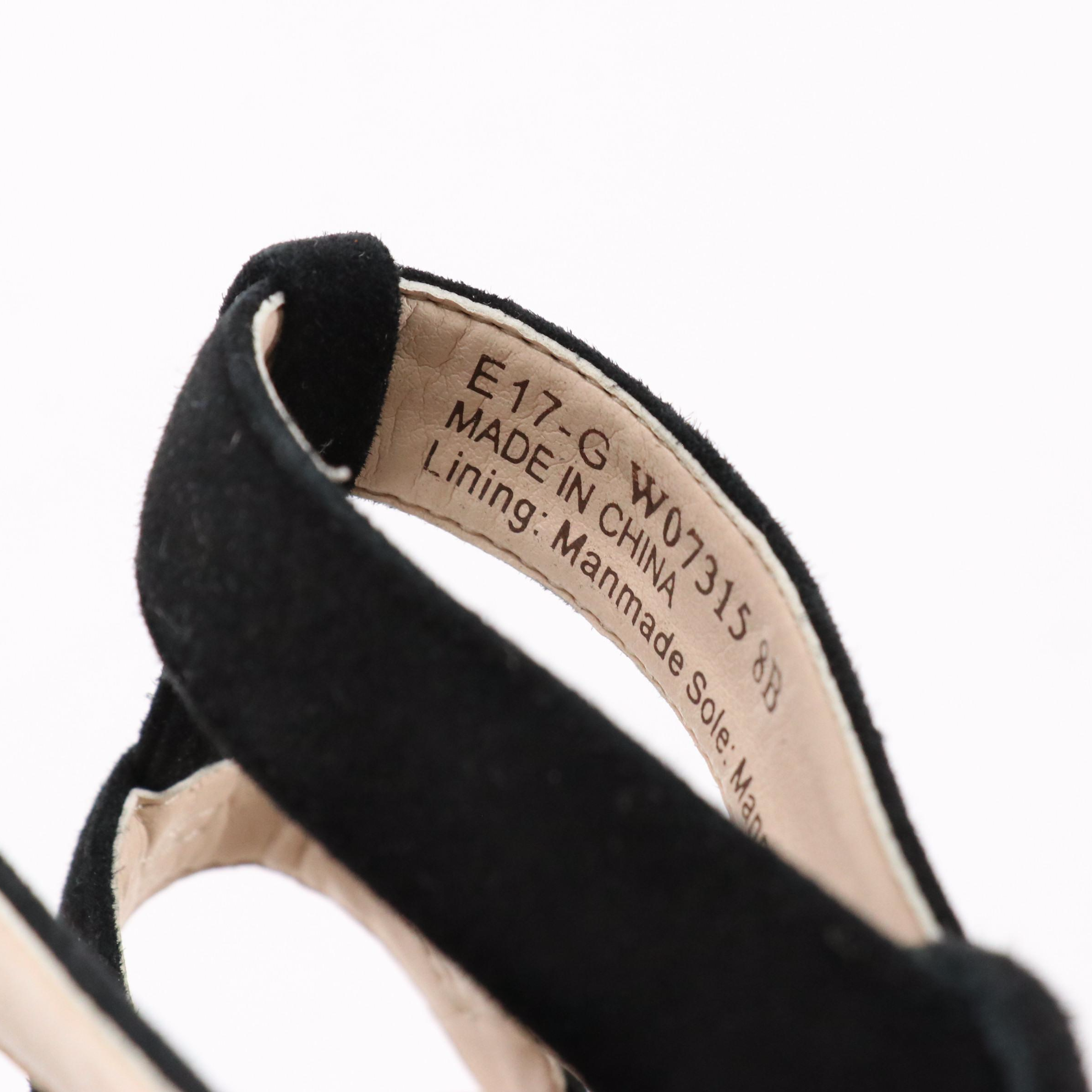 Cole Haan Vable Wedge II Strappy Kitten Heel Sandals