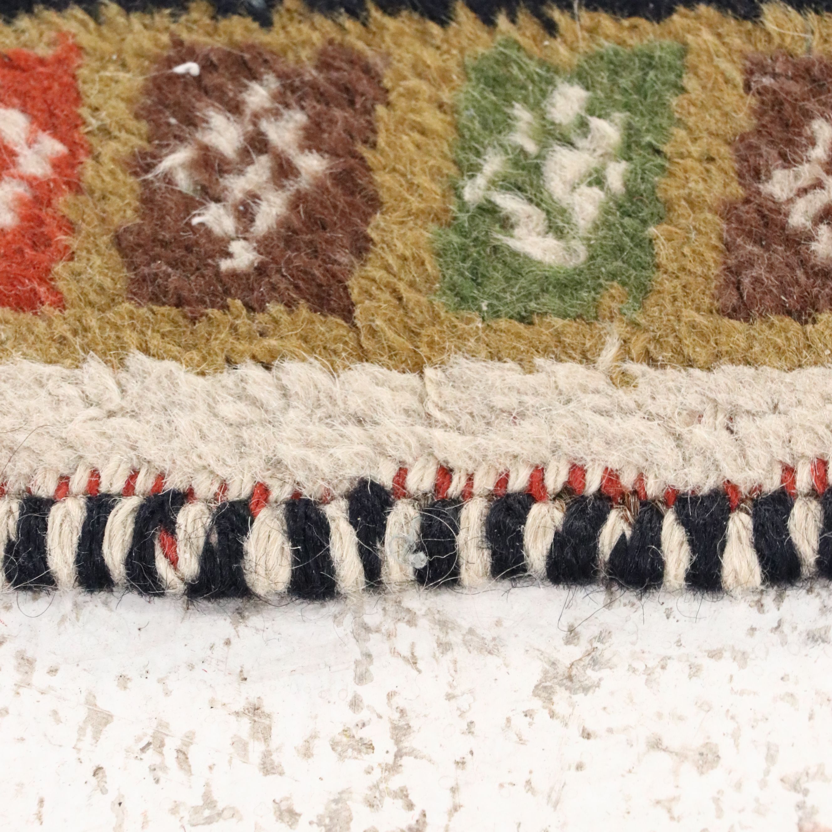 3'6 x 5'3 Hand-Knotted Caucasian Kazak Area Rug