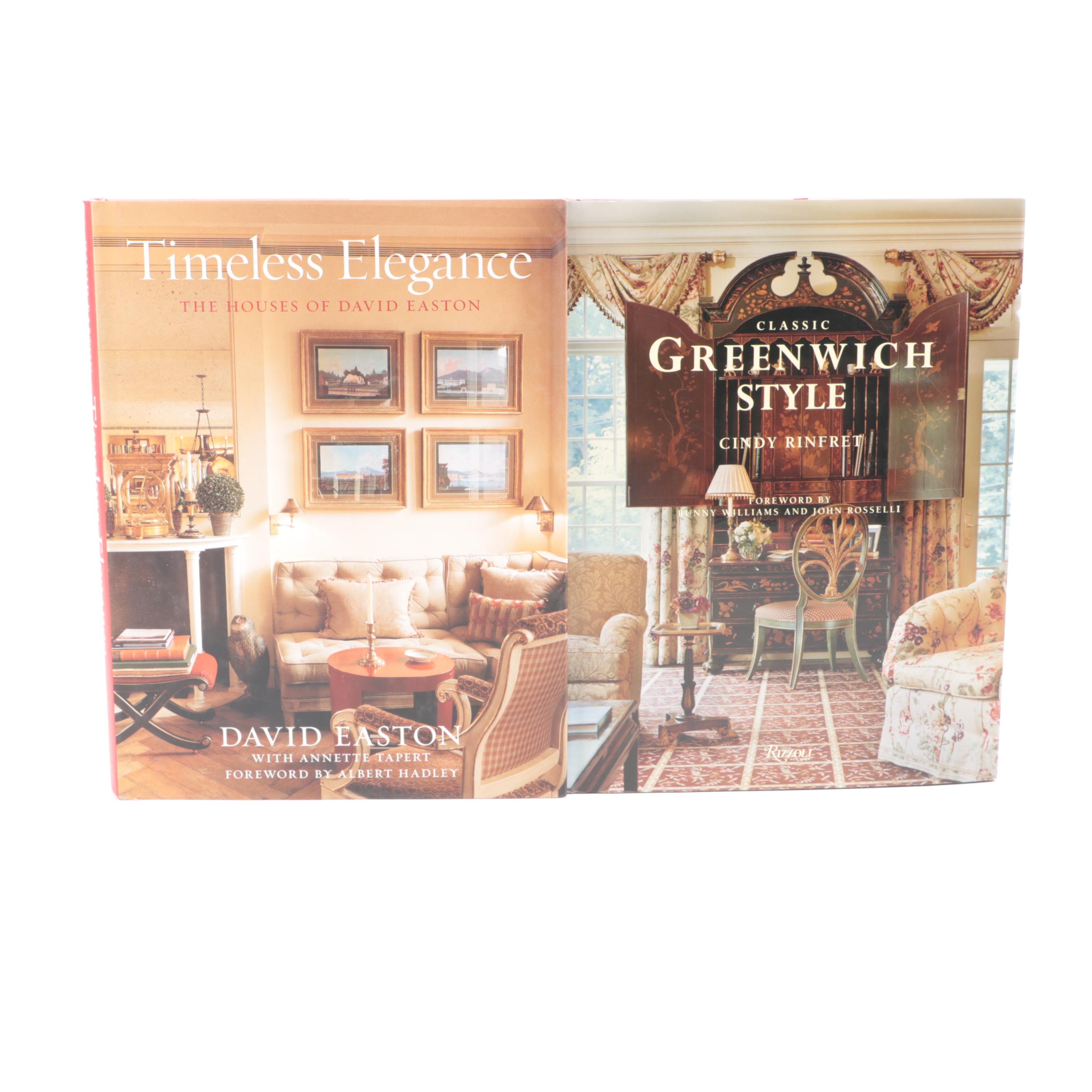 "Timeless Elegance: The Houses of David Easton" and More Home Design Books