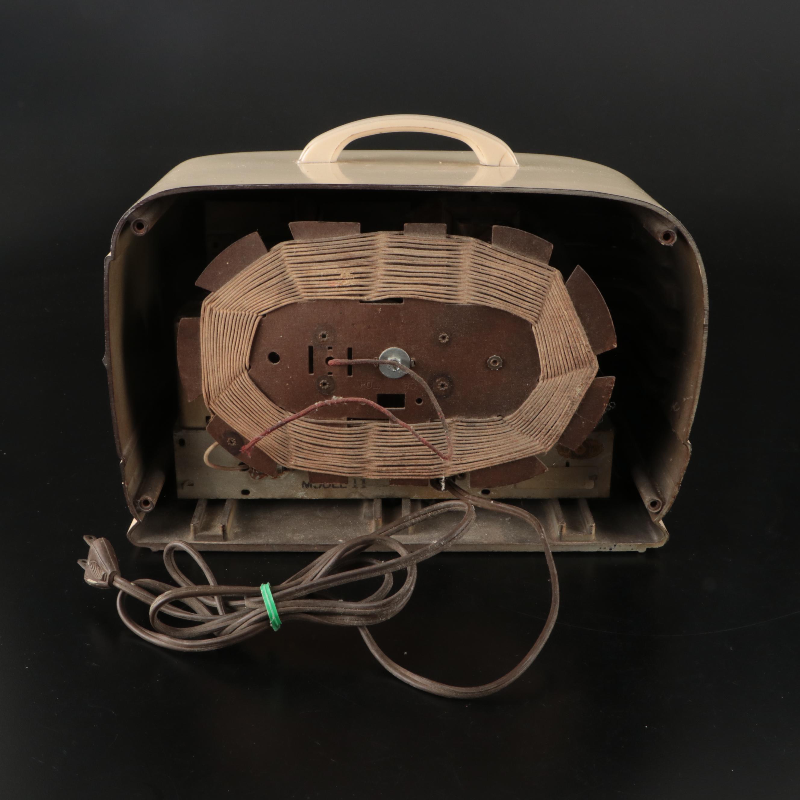 Ward Airline and Crosley Tube Radios, Mid-20th Century