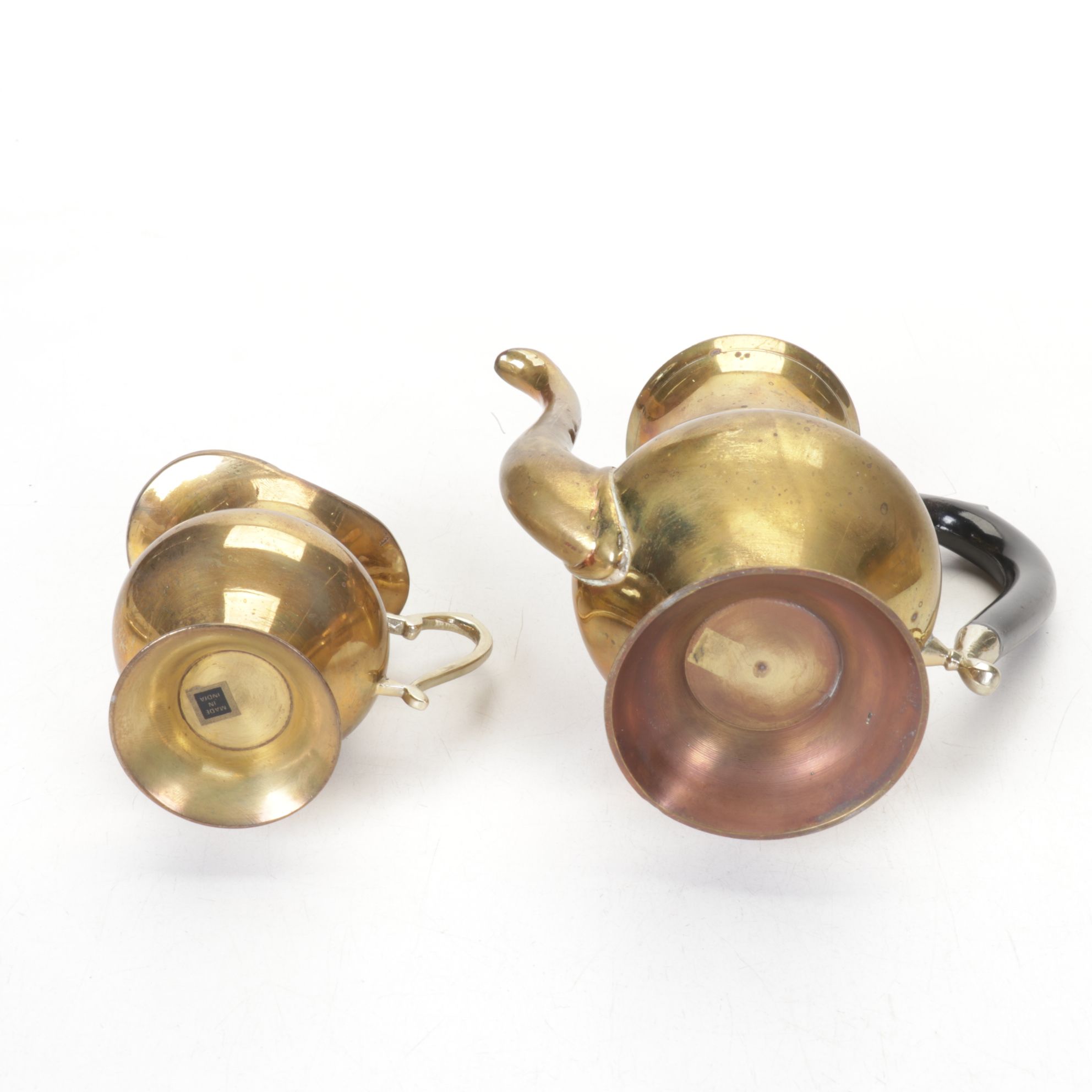 Polished Brass Champagne Bucket, Creamer & More