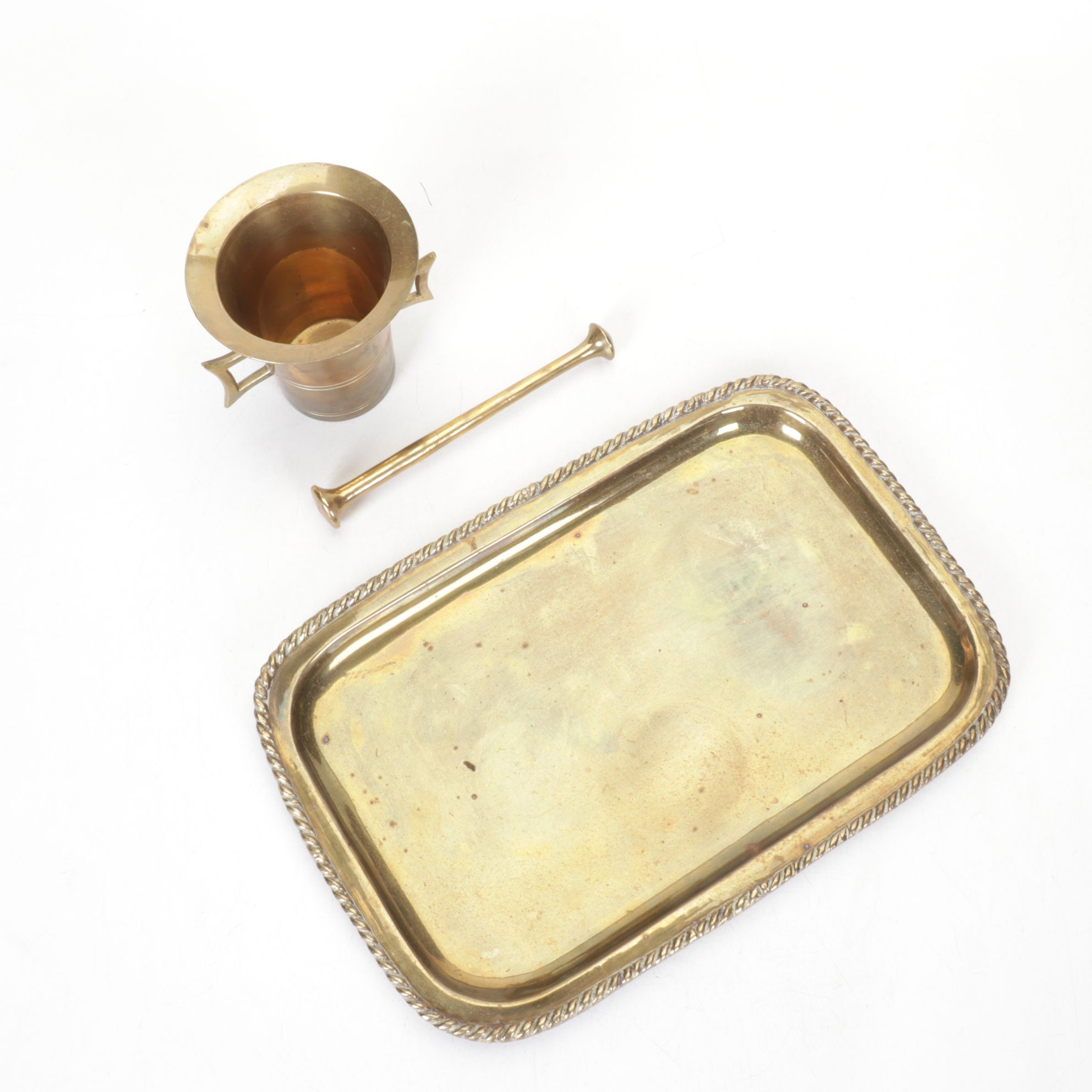 Polished Brass Champagne Bucket, Creamer & More