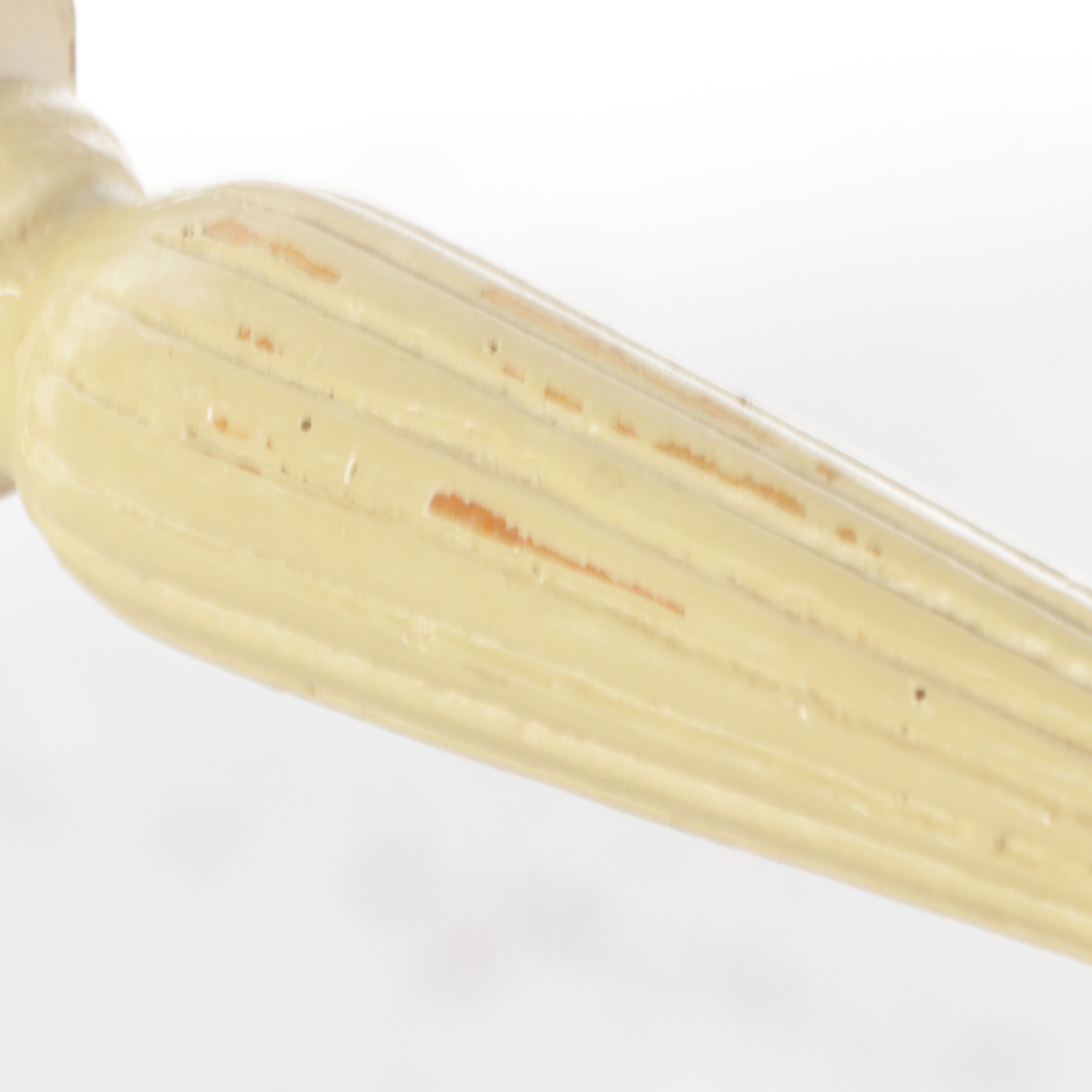 Theodore Alexander French Provincial Style Painted Wood Settee, Late 20th C.