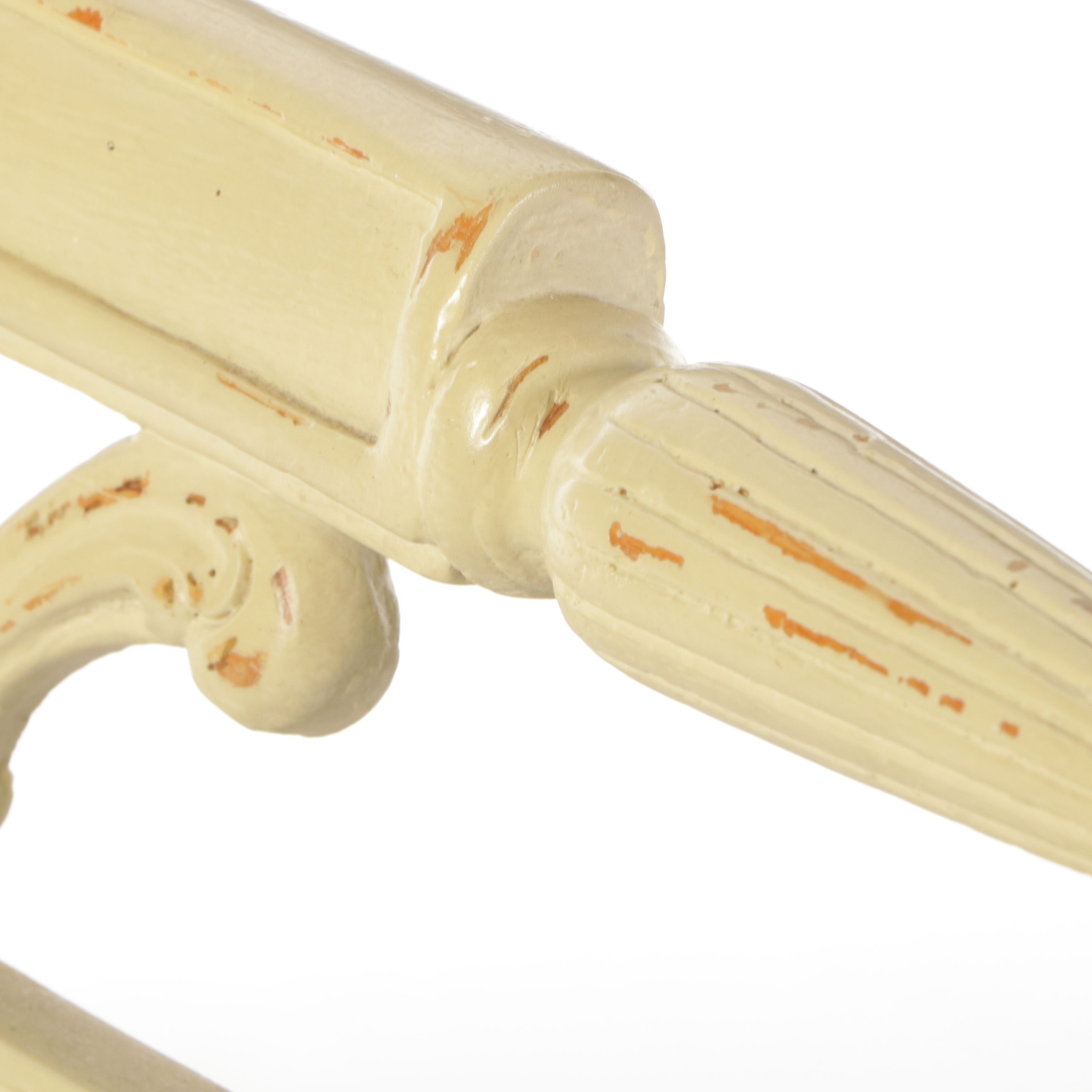 Theodore Alexander French Provincial Style Painted Wood Settee, Late 20th C.