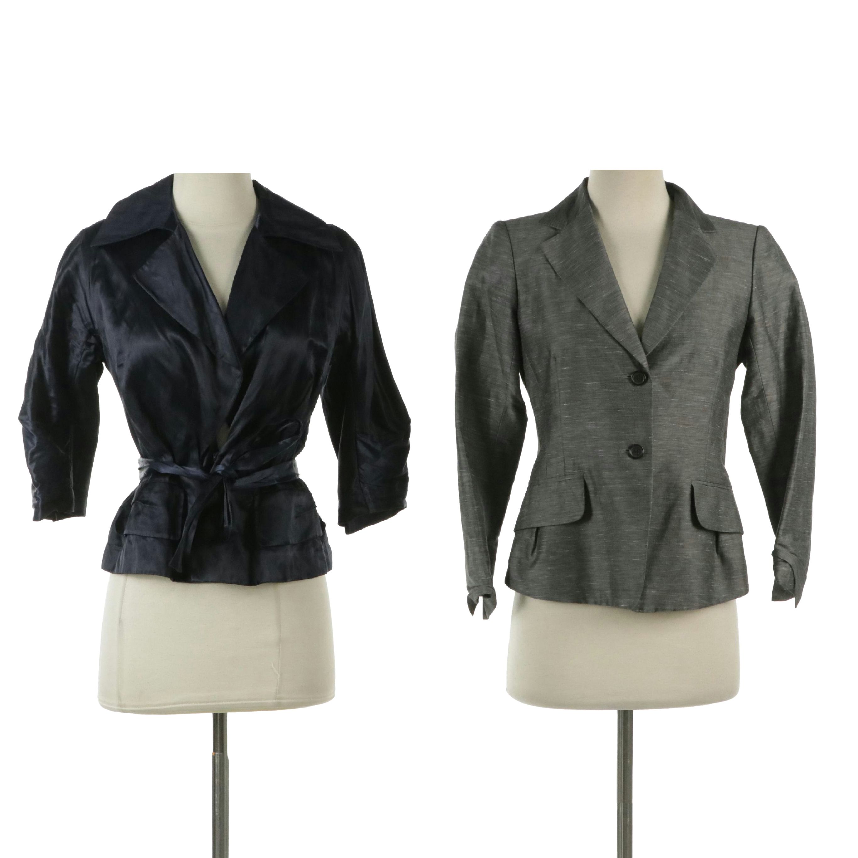 Lida Baday Cotton Blend Jackets