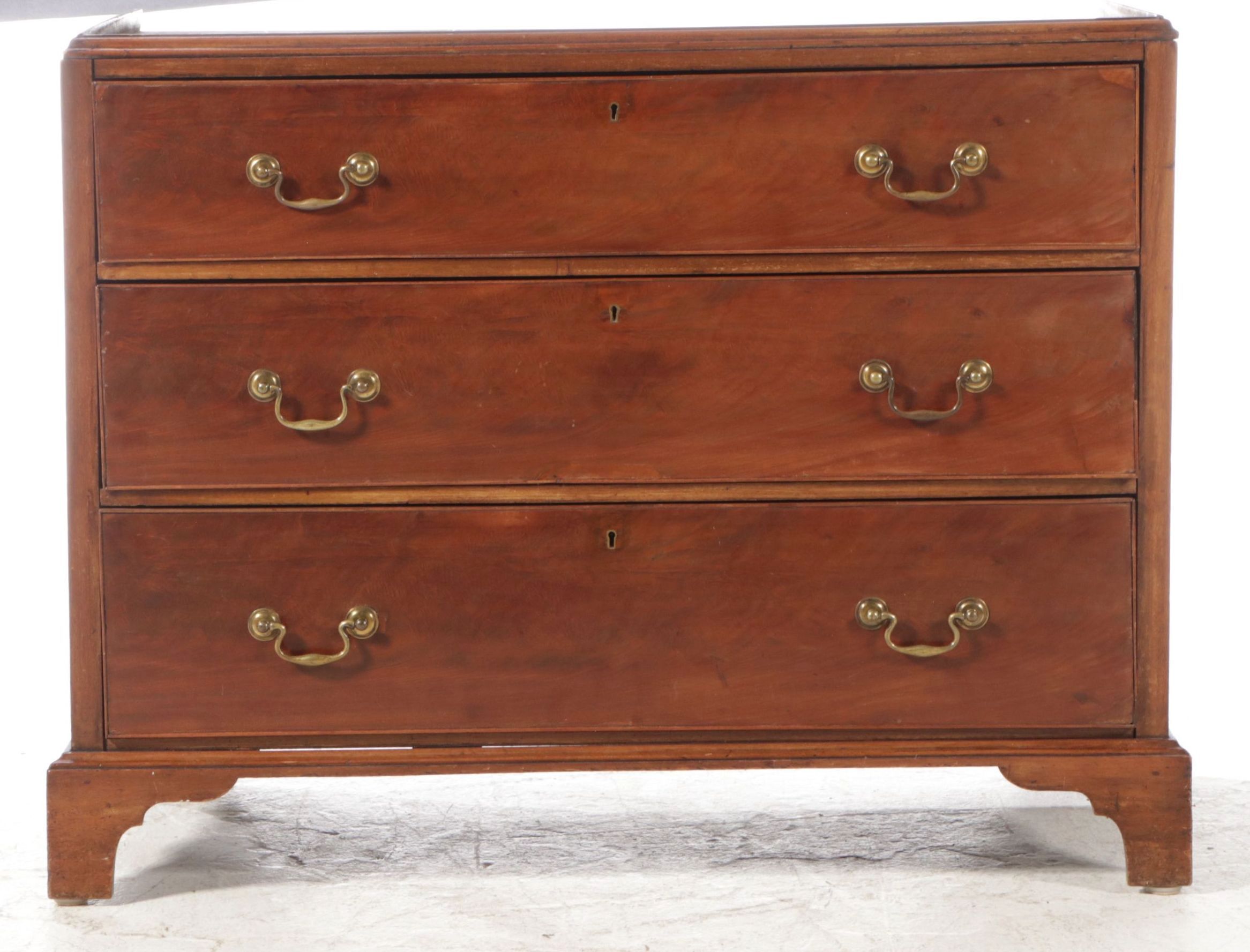Georgian Style Mahogany Tall Chest of Drawers