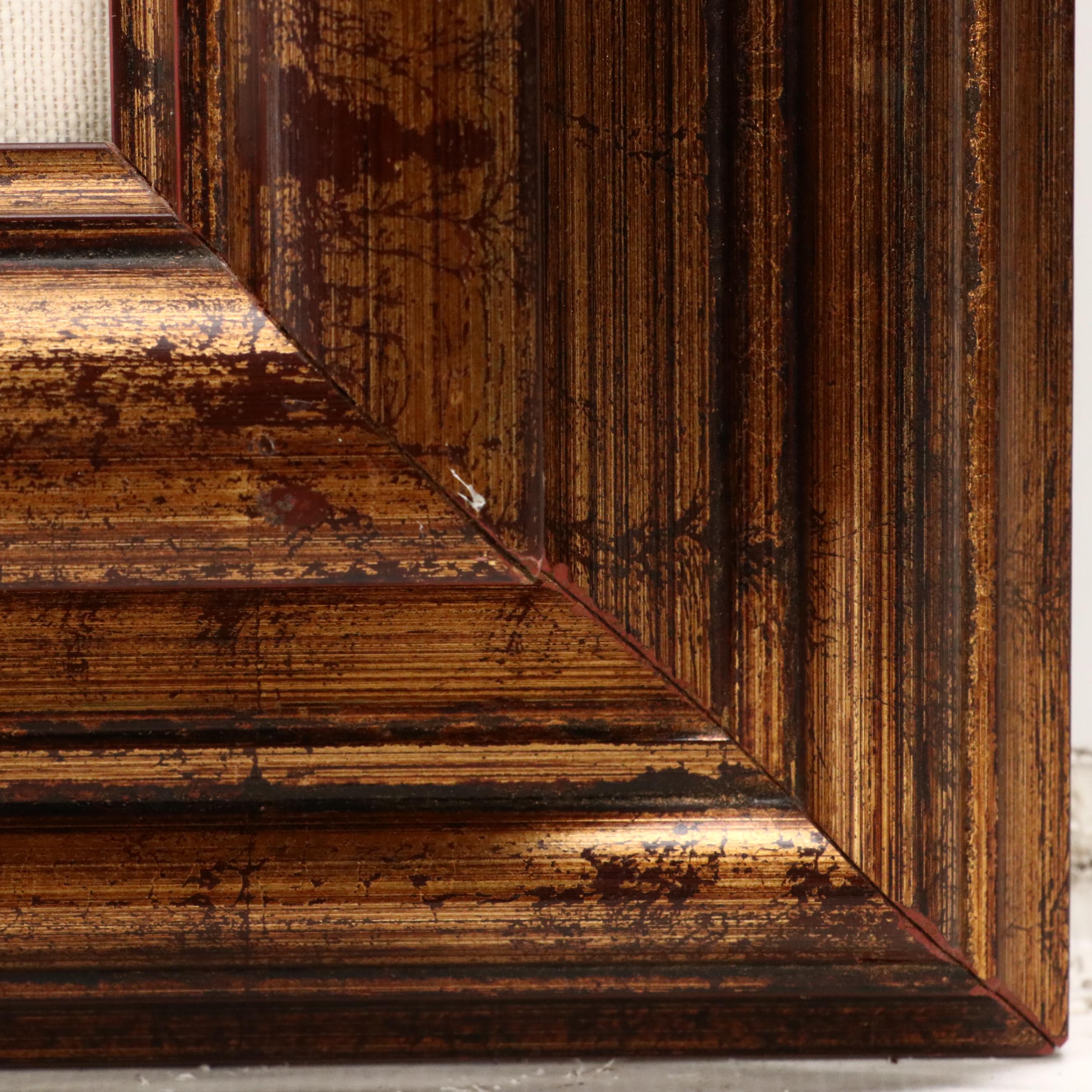 Giuseppe Landi Oil Painting "La Risuolatrice" (The Resoler), 1983