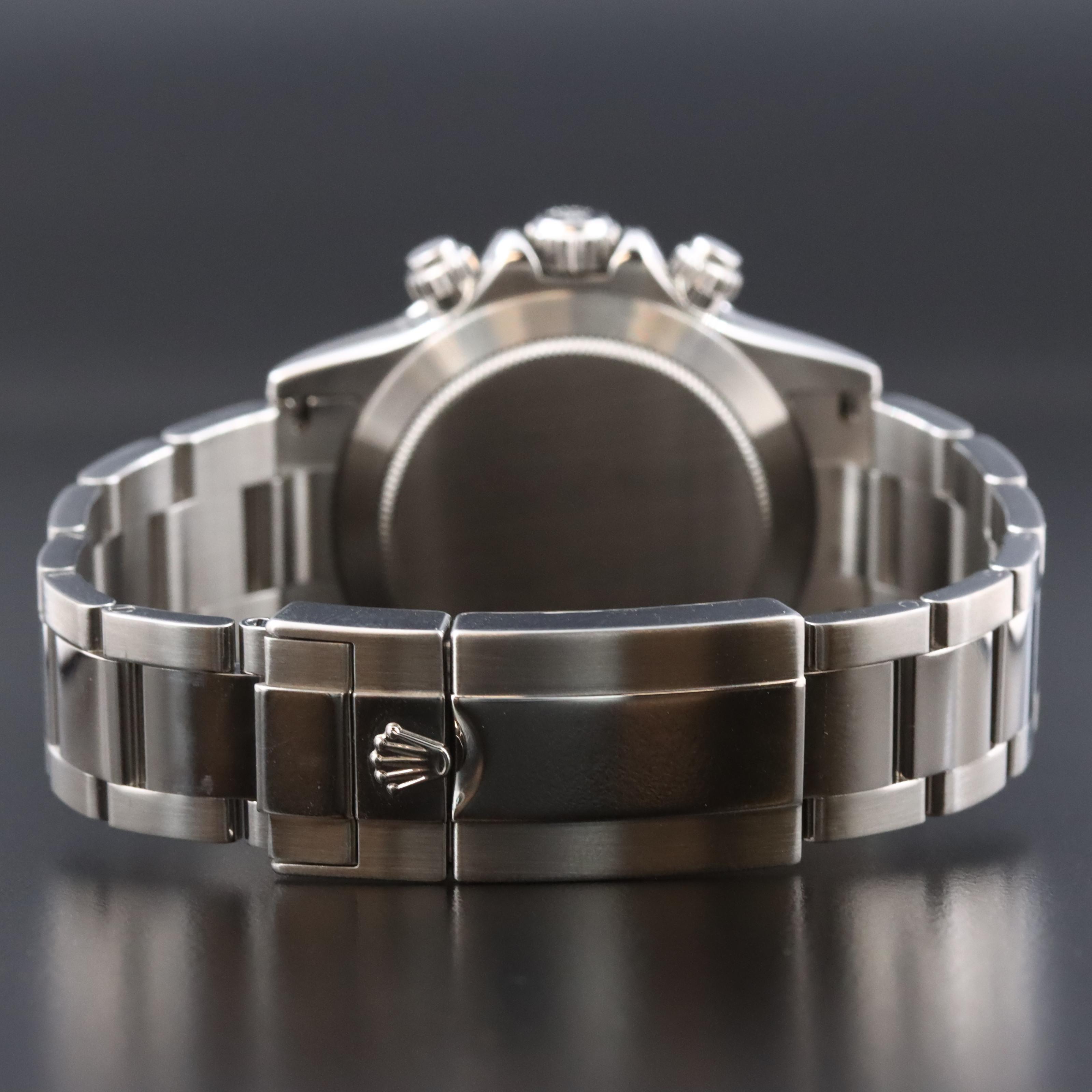 Rolex Daytona Black 116520 Officially Certified Cosmograph Watch