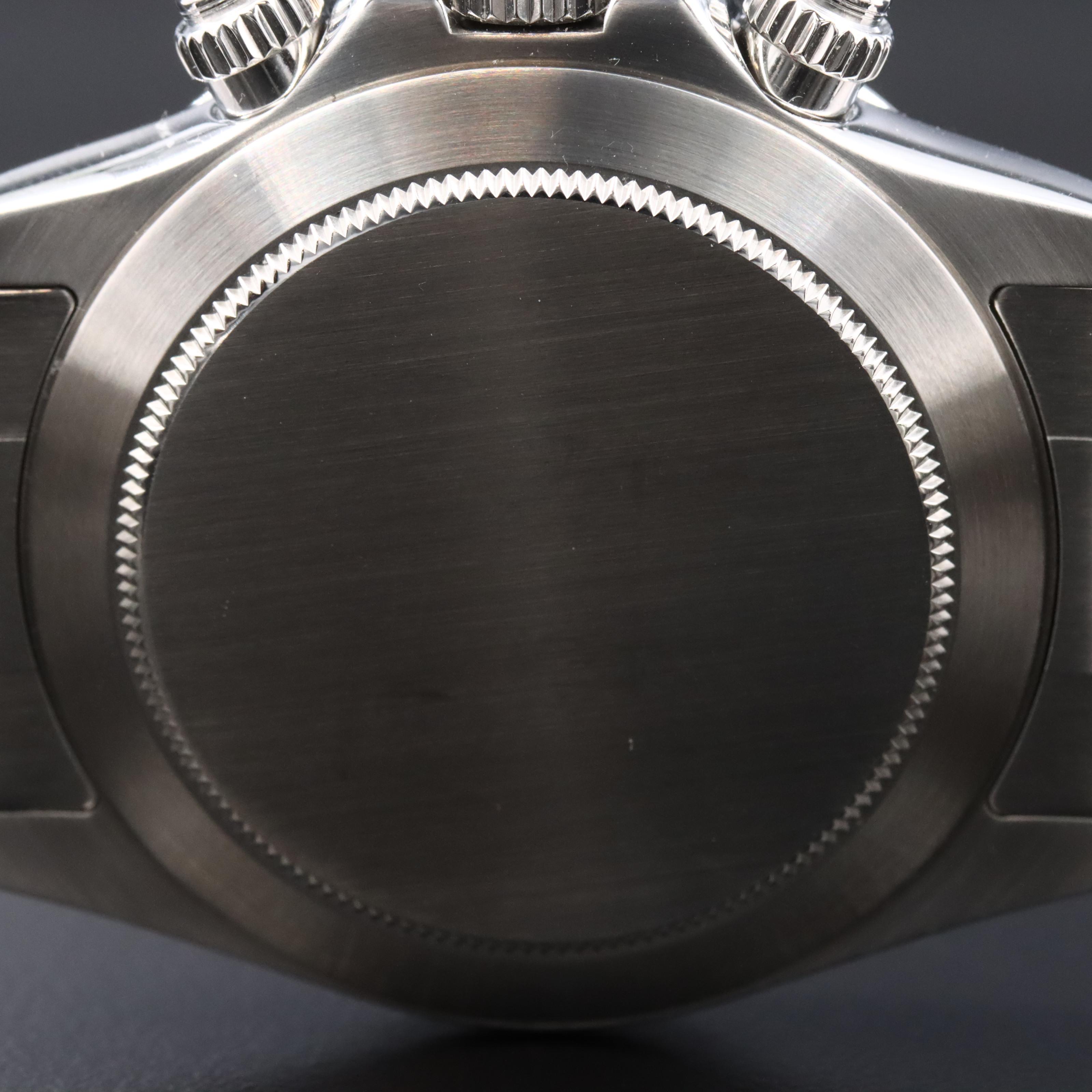 Rolex Daytona Black 116520 Officially Certified Cosmograph Watch