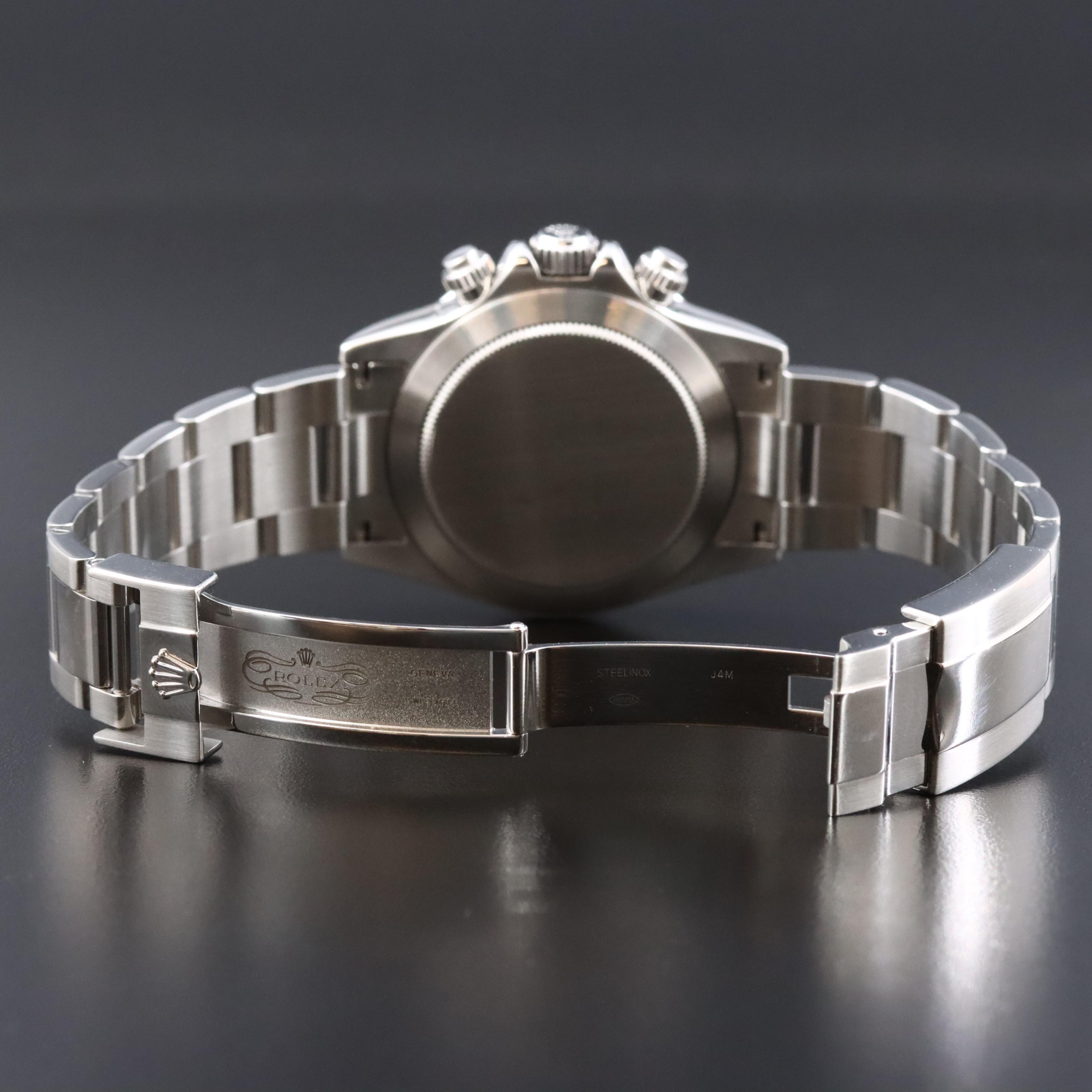 Rolex Daytona Black 116520 Officially Certified Cosmograph Watch