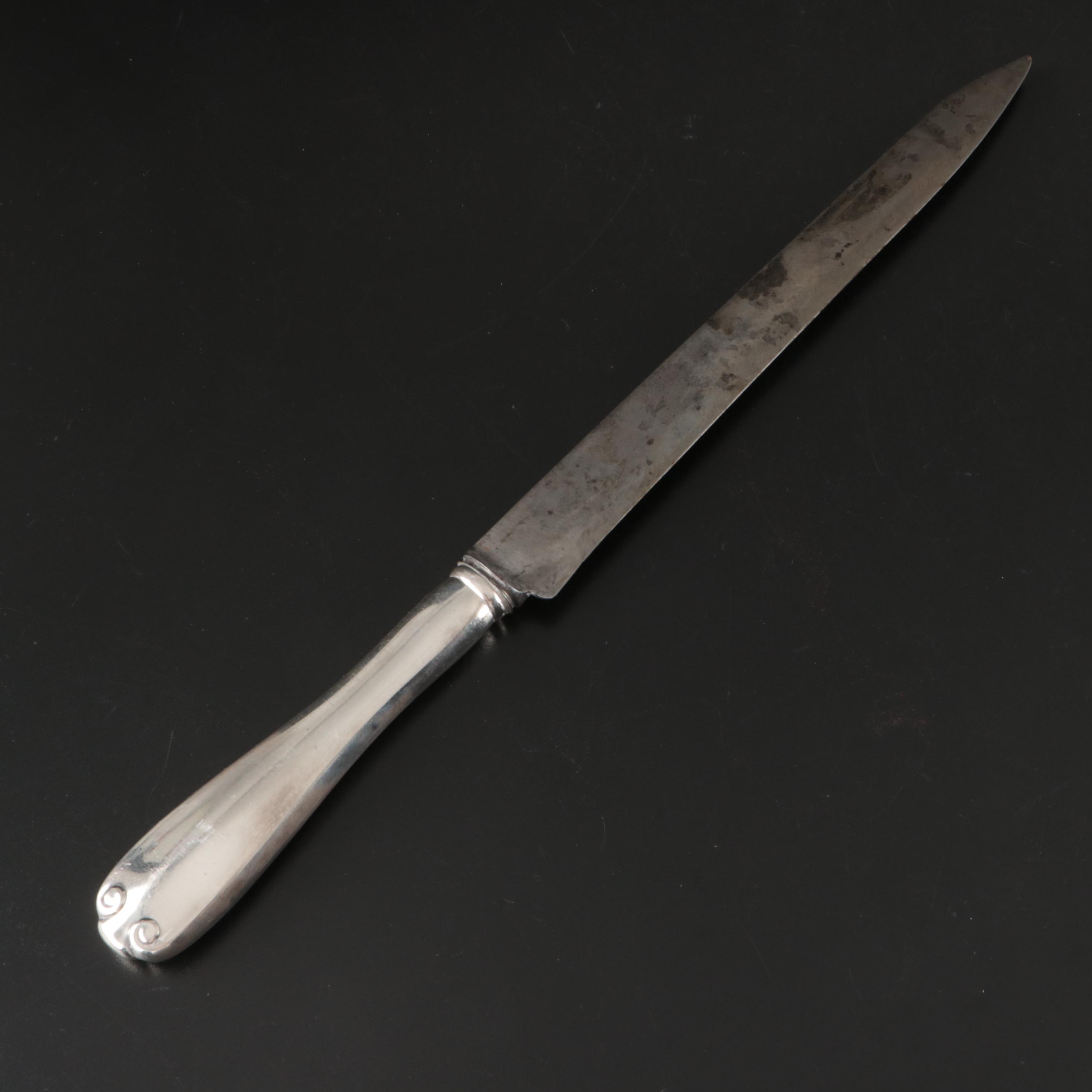 Tiffany & Co. Sterling Handle Carving Set