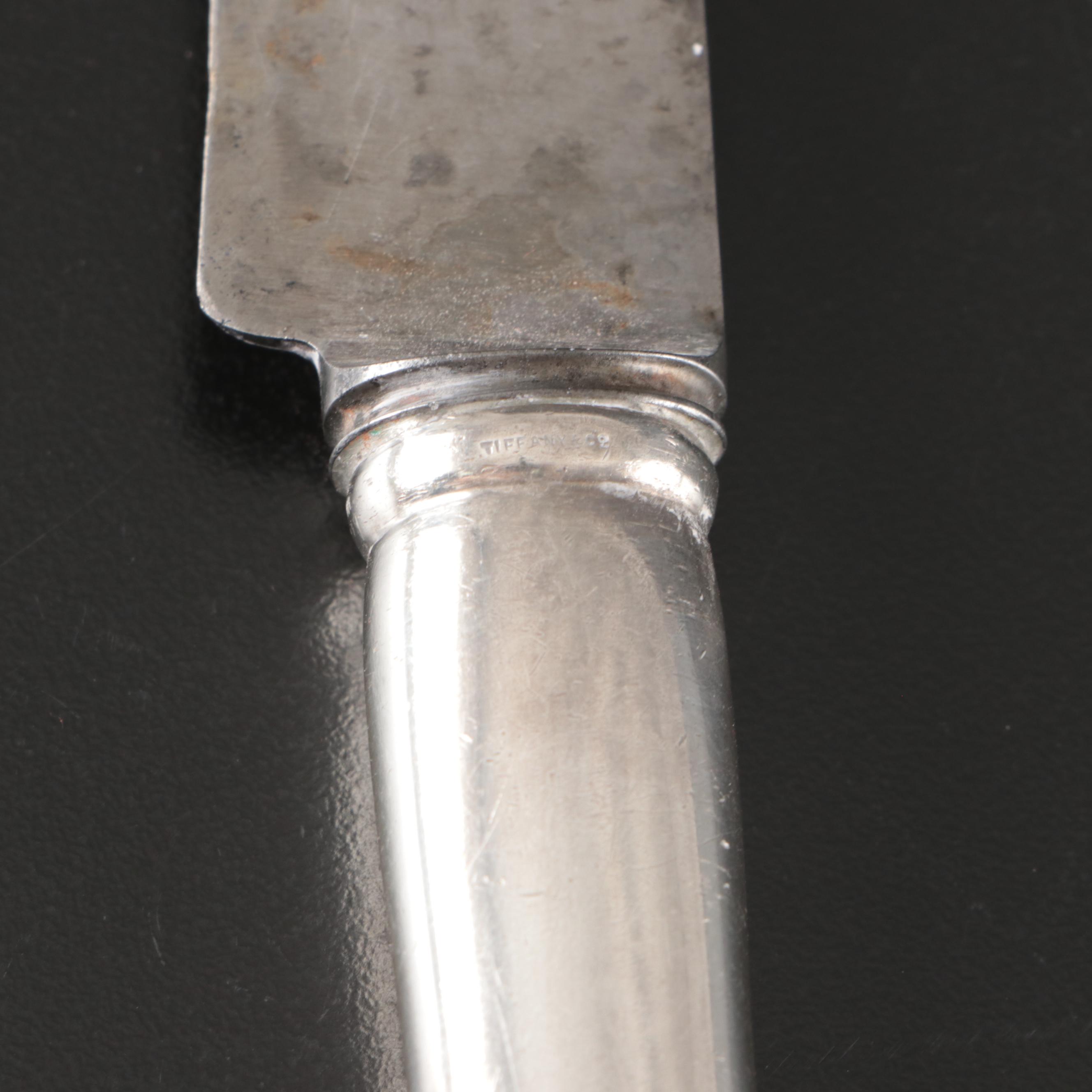 Tiffany & Co. Sterling Handle Carving Set