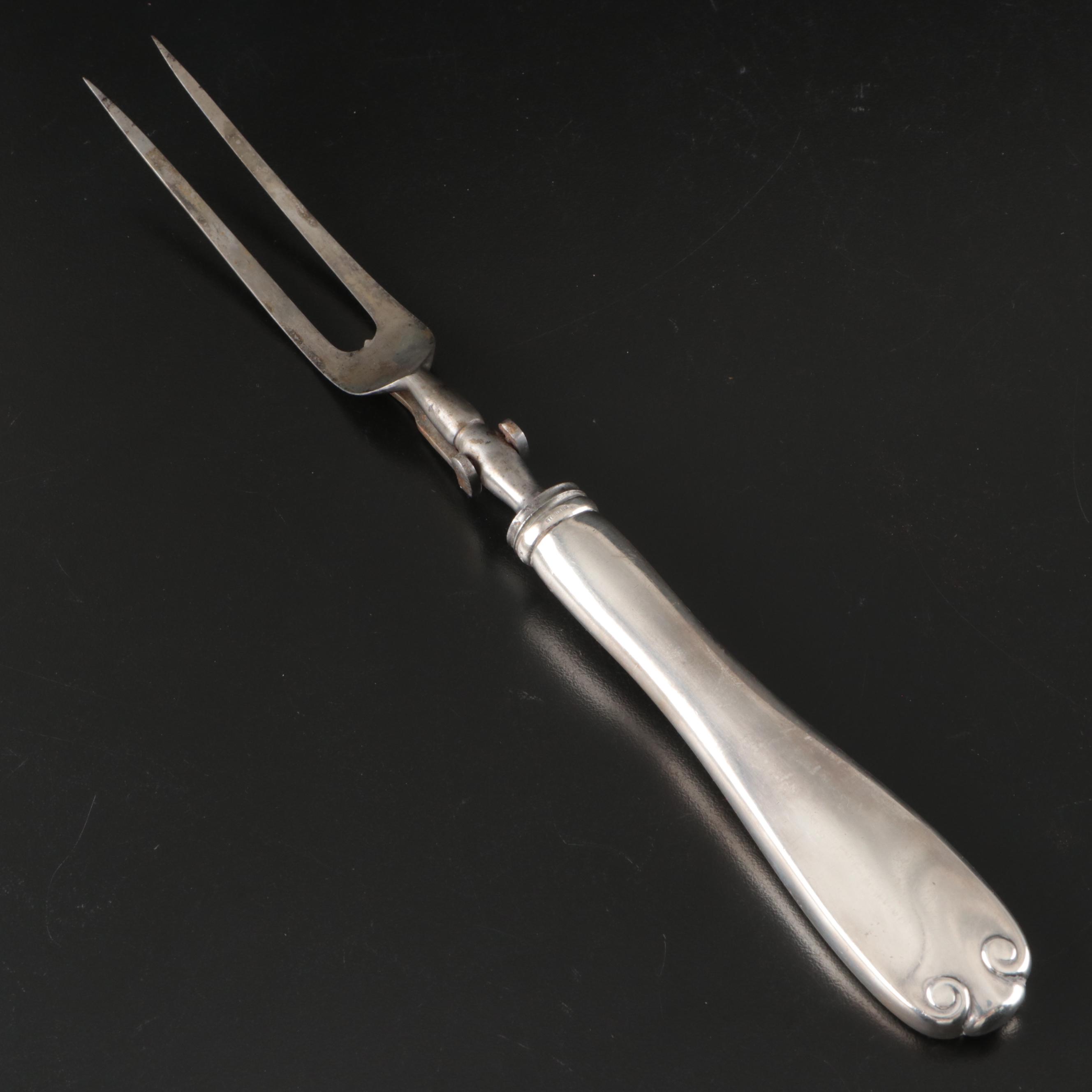 Tiffany & Co. Sterling Handle Carving Set