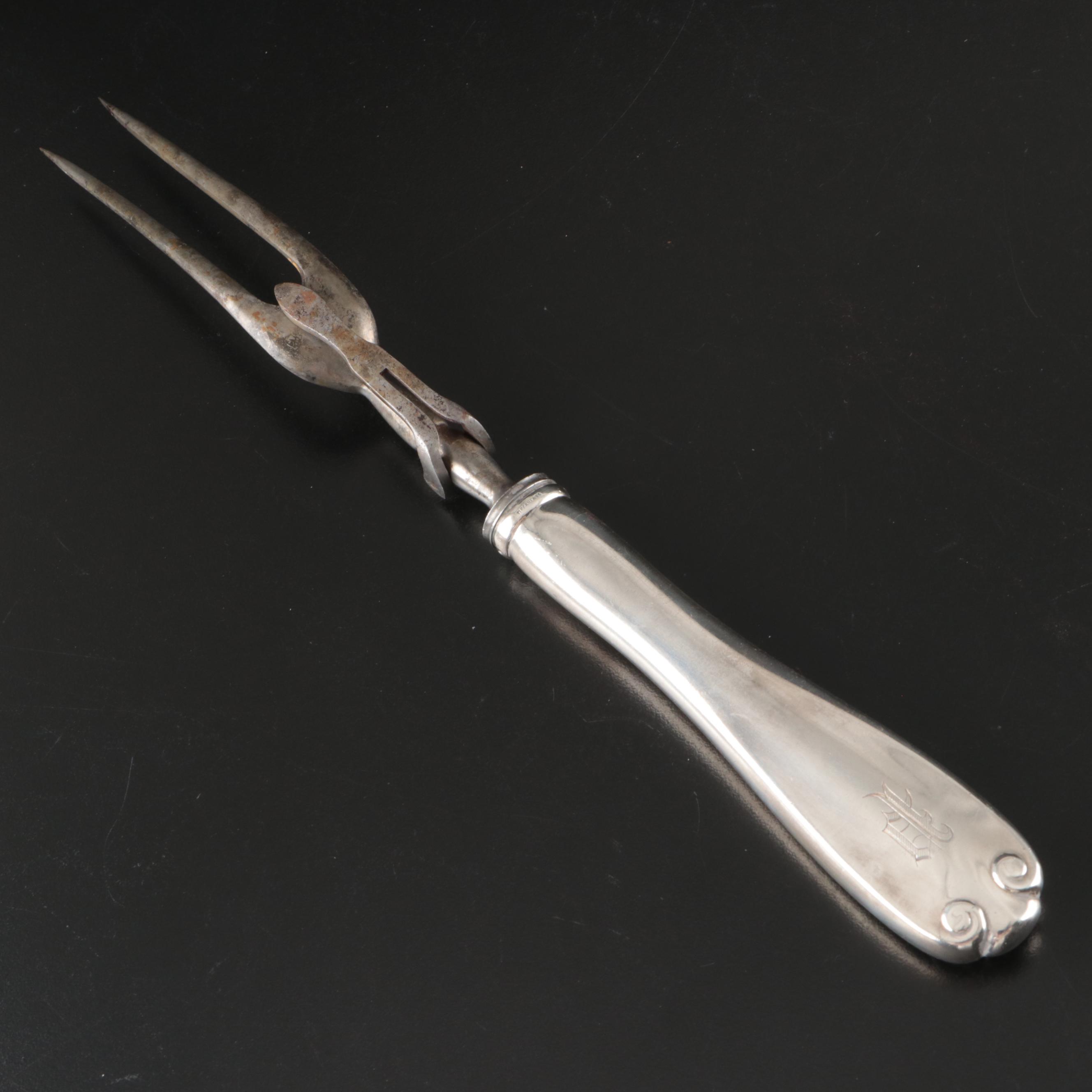 Tiffany & Co. Sterling Handle Carving Set