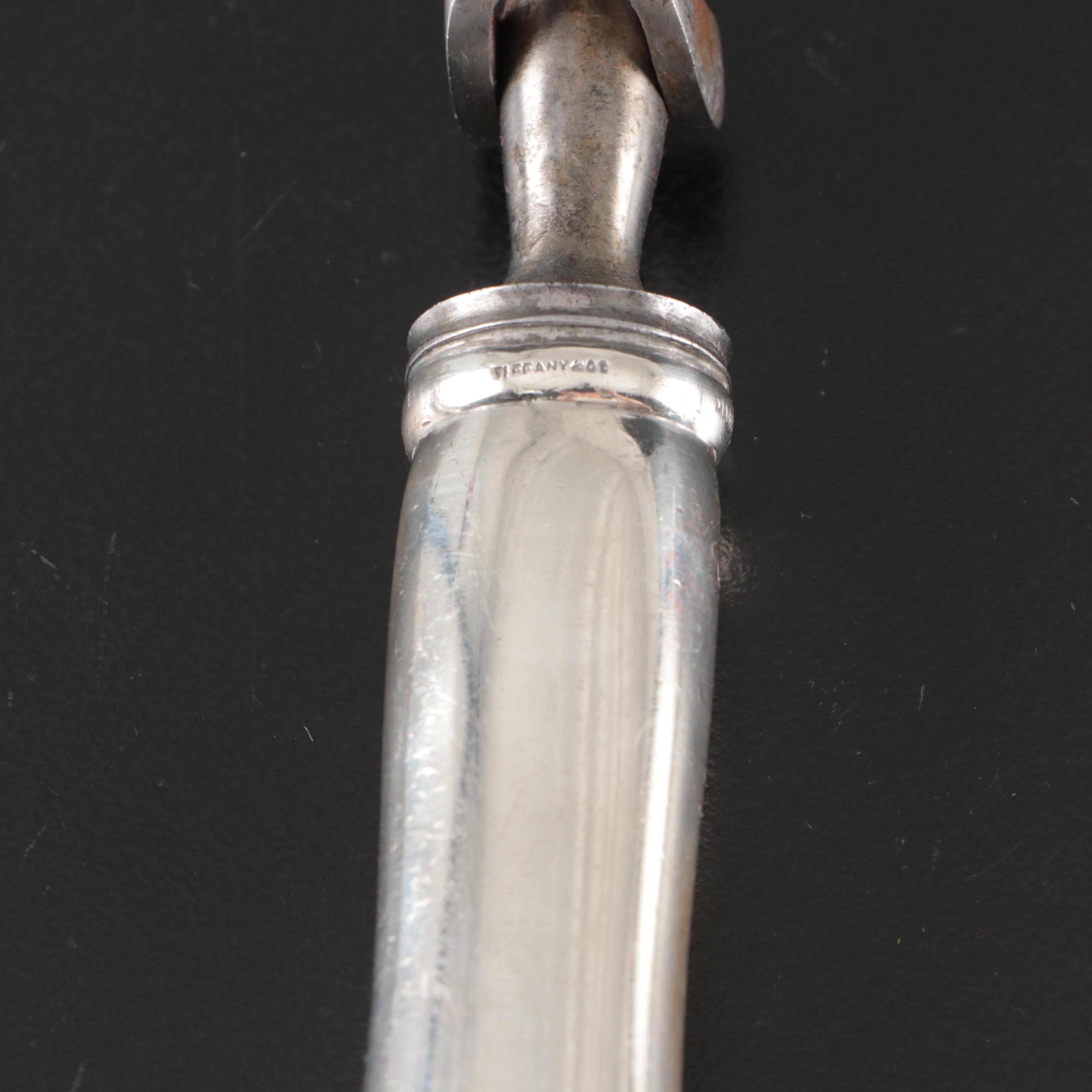 Tiffany & Co. Sterling Handle Carving Set