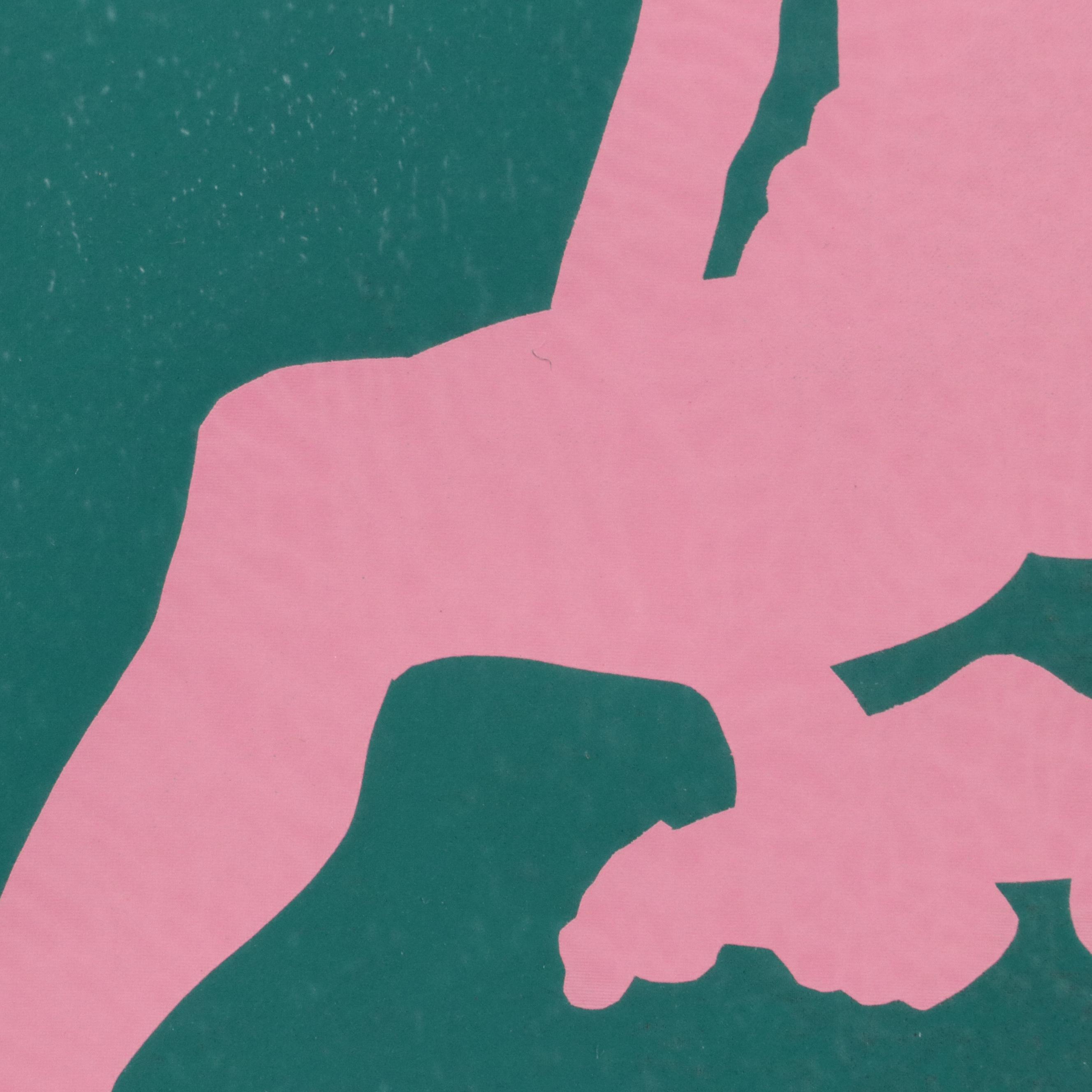 J. Goddard Serigraph "Dirty-eight-point-six," 20th Century