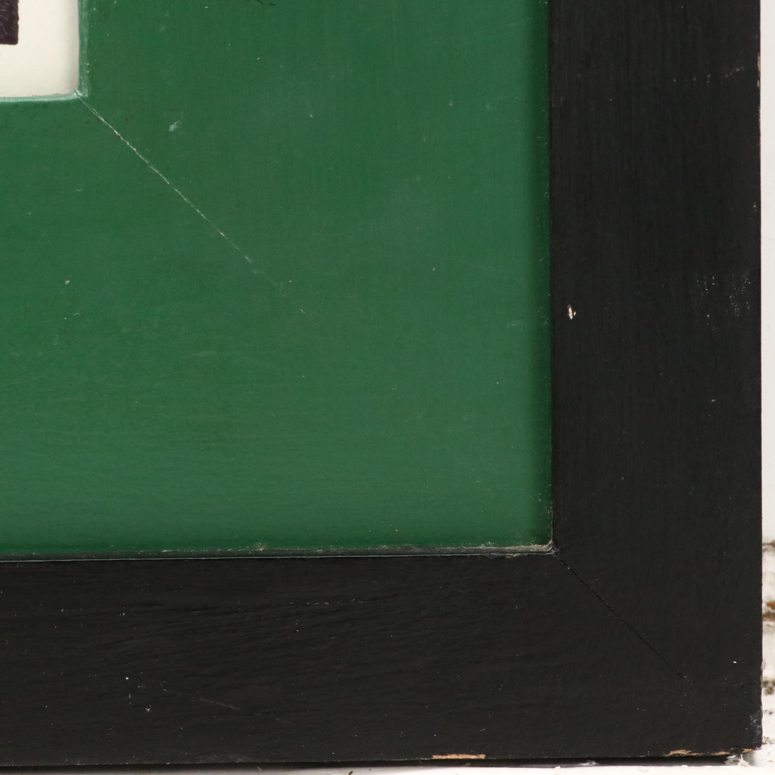 J. Goddard Serigraph "Dirty-eight-point-six," 20th Century