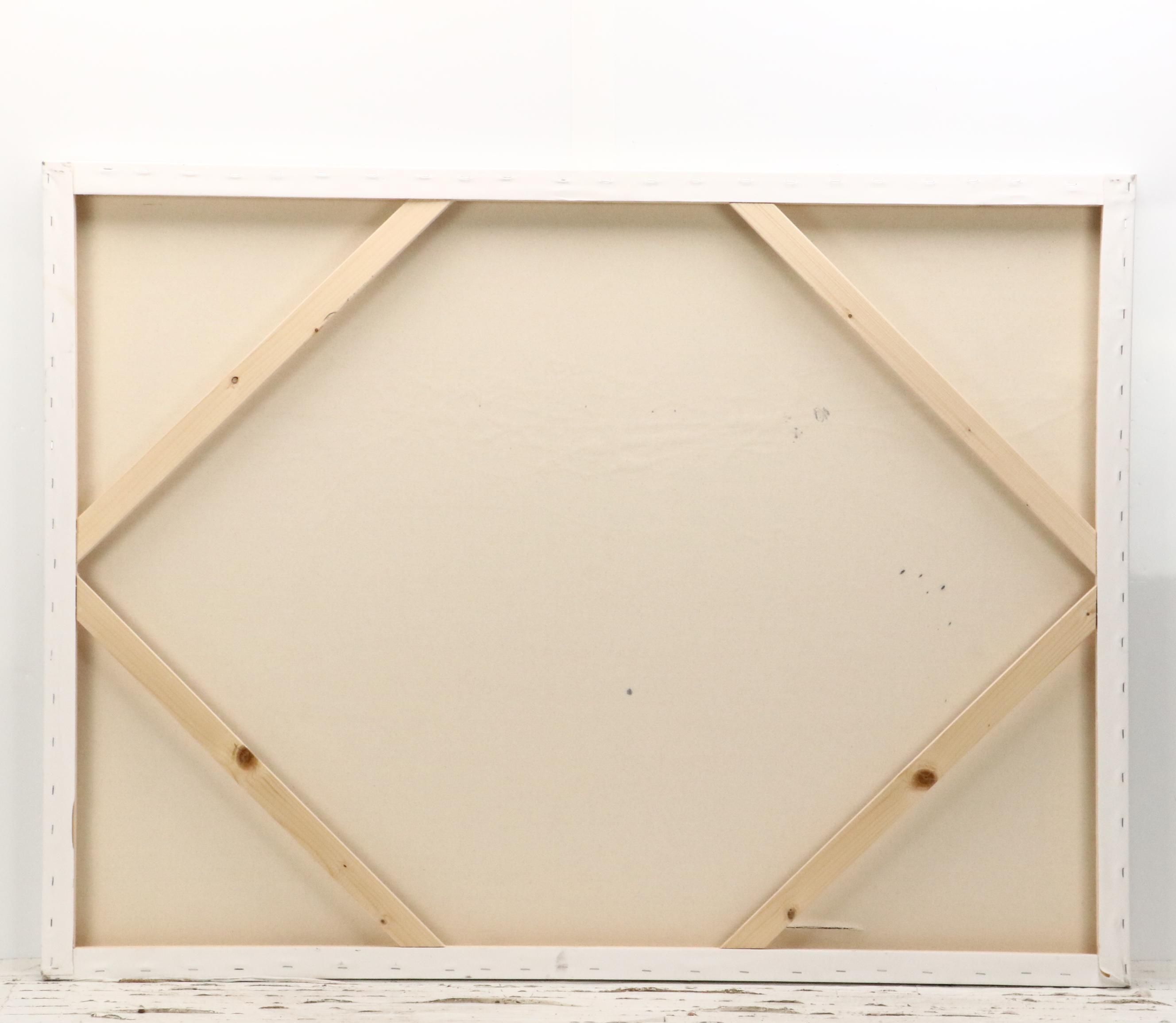 David Applegate Large-Scale Abstract Acrylic Painting, 21st Century