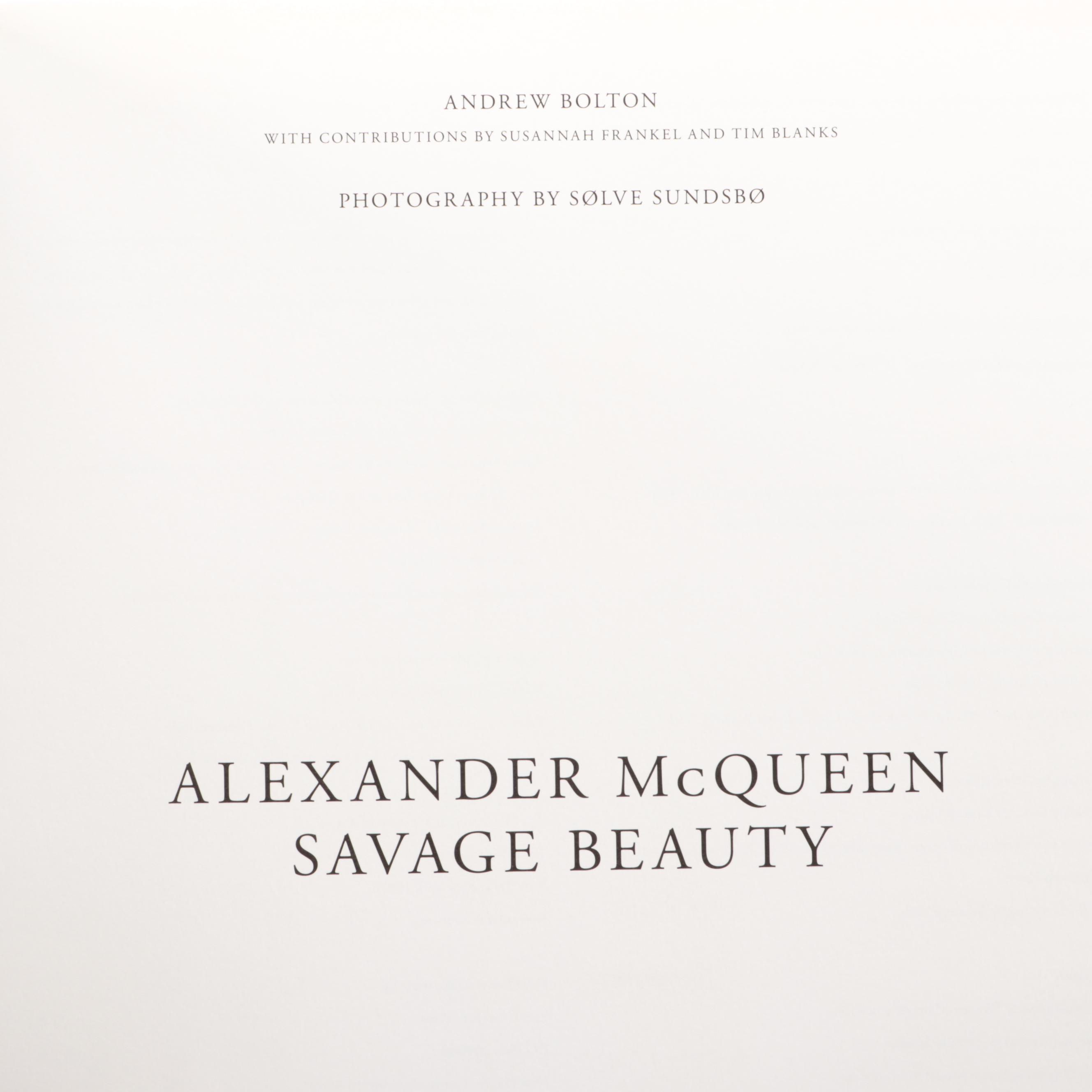 "Savage Beauty" and More Fashion Books and Magazines