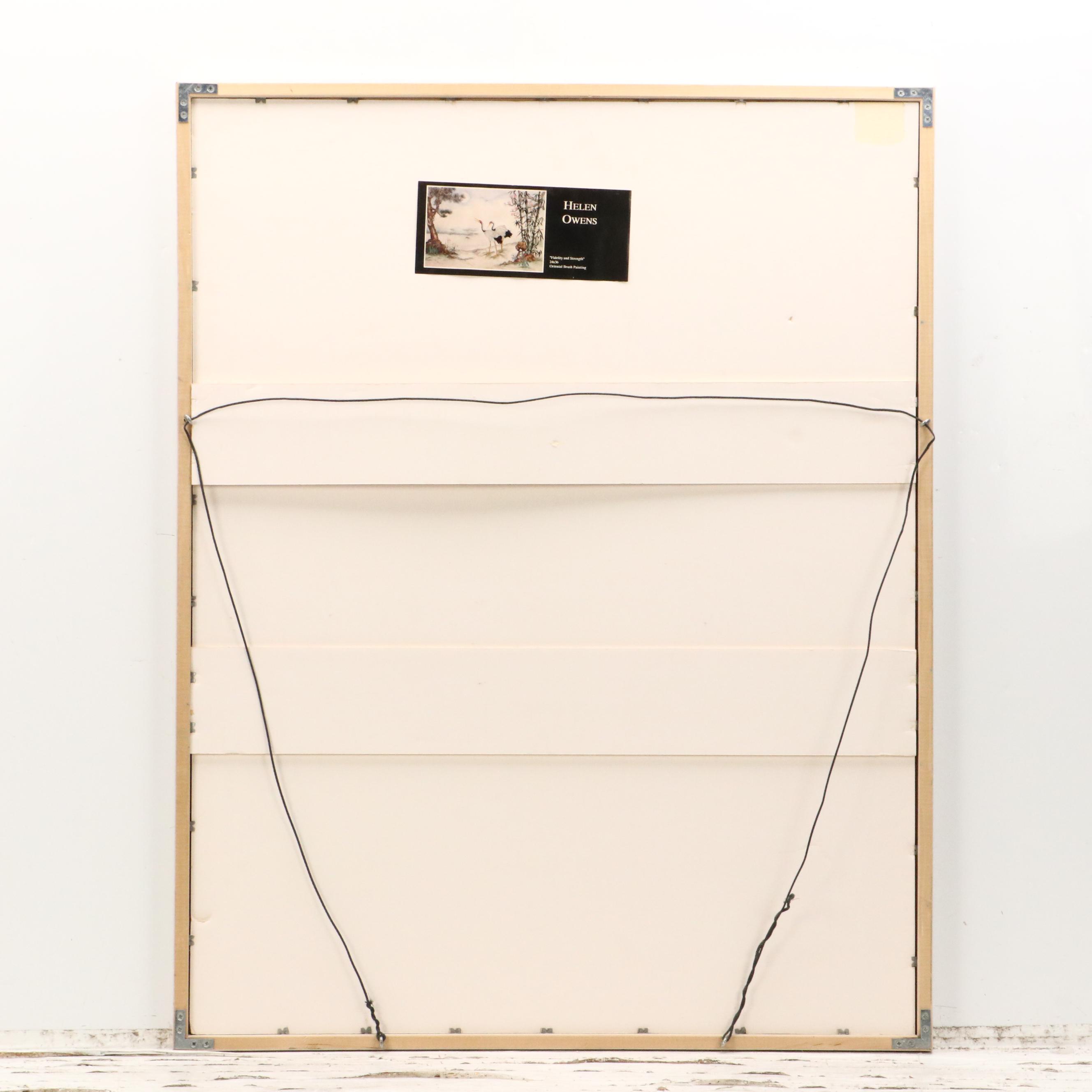 Helen Owen Watercolor Painting of Open Water Sailing Race, 21st Century