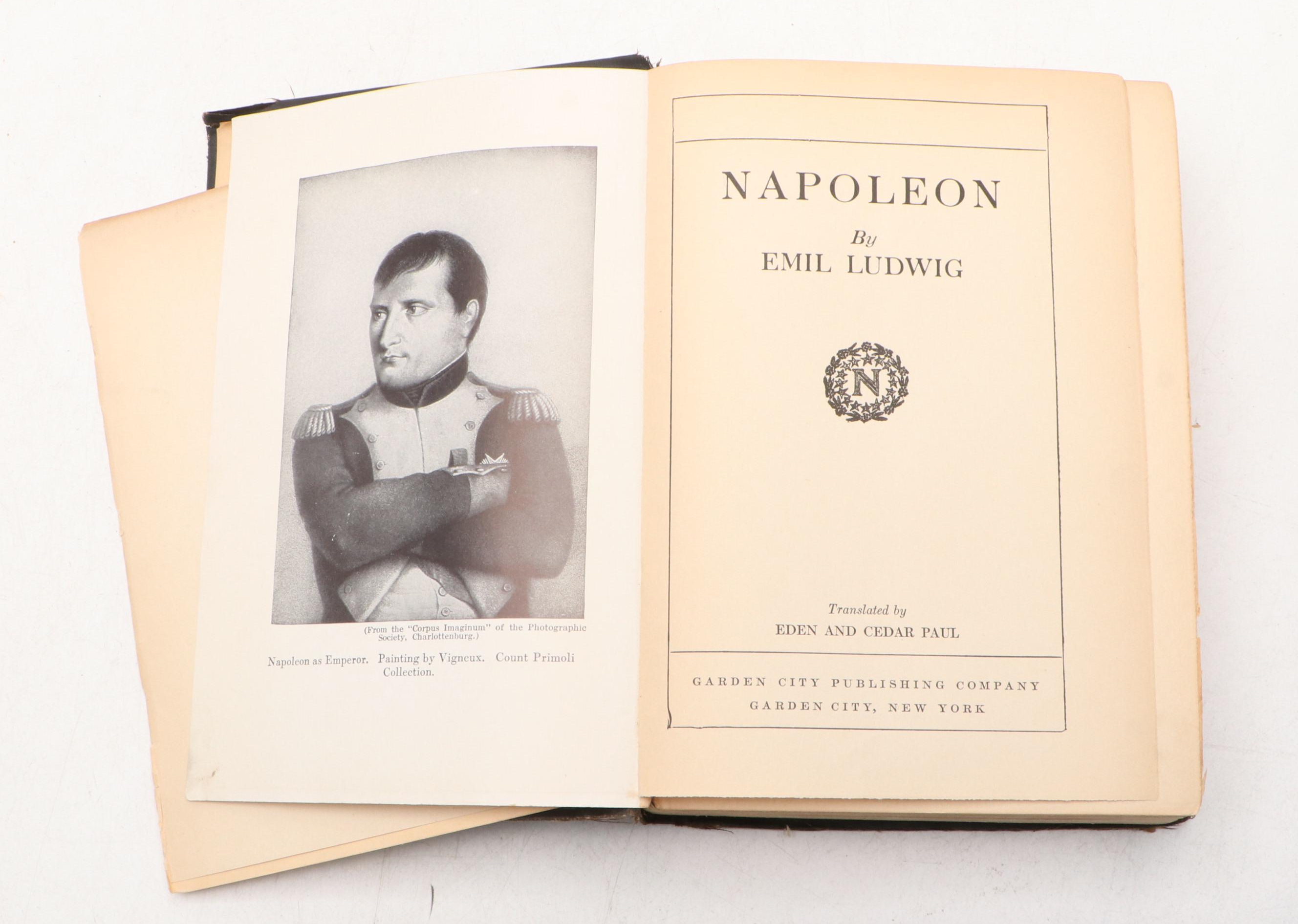 "Napoleon" by Emil Ludwig, 1926