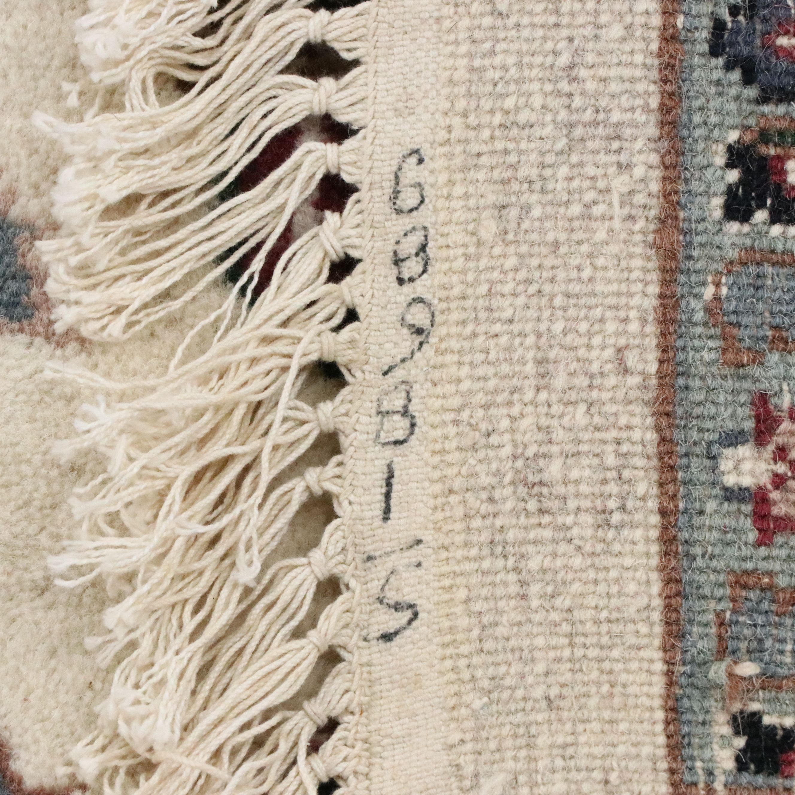 11'10 x 18'6 Hand-Knotted Persian Nain Room-Sized Rug