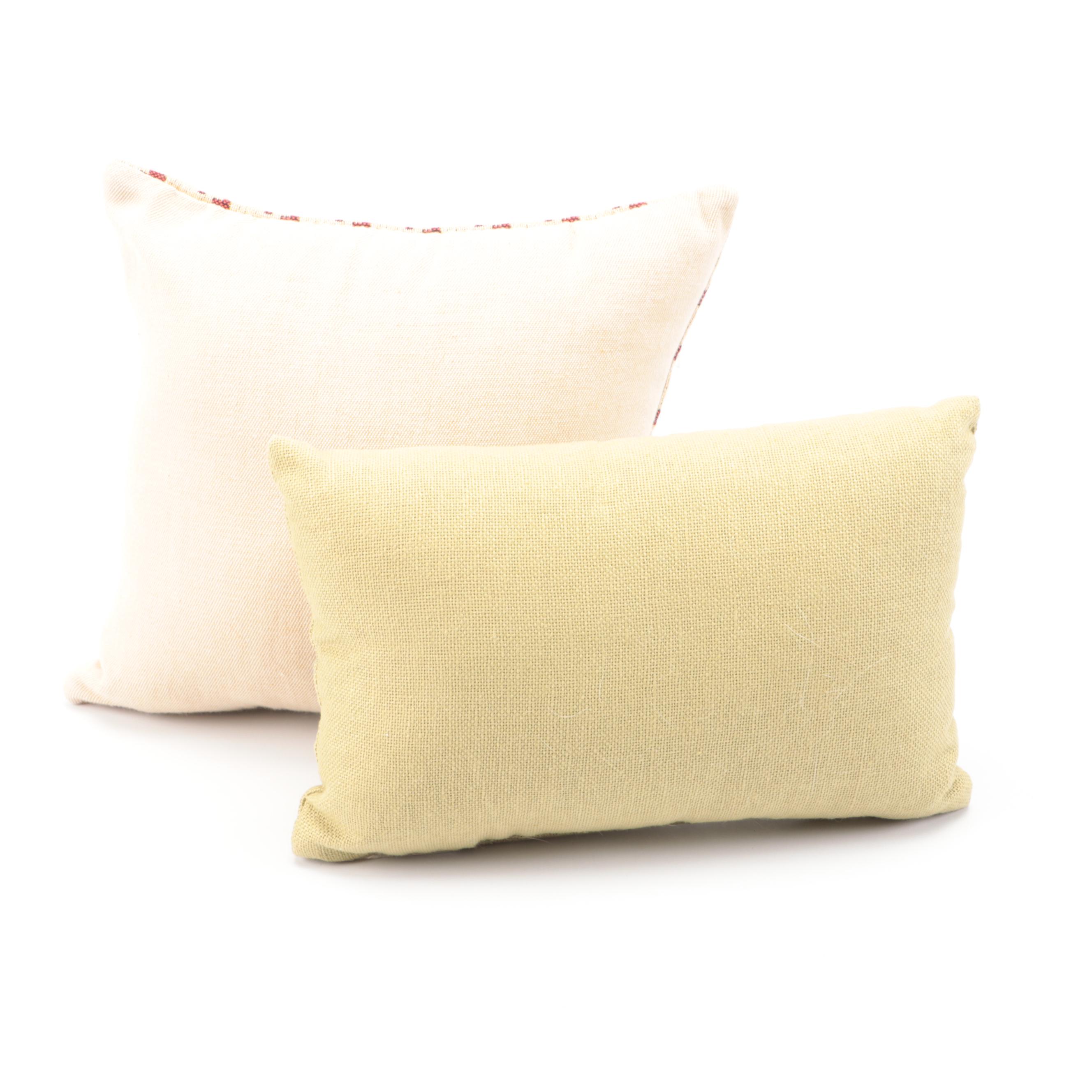 Dominguez Needlepoint Dog Pillow and More Dog Throw Pillows