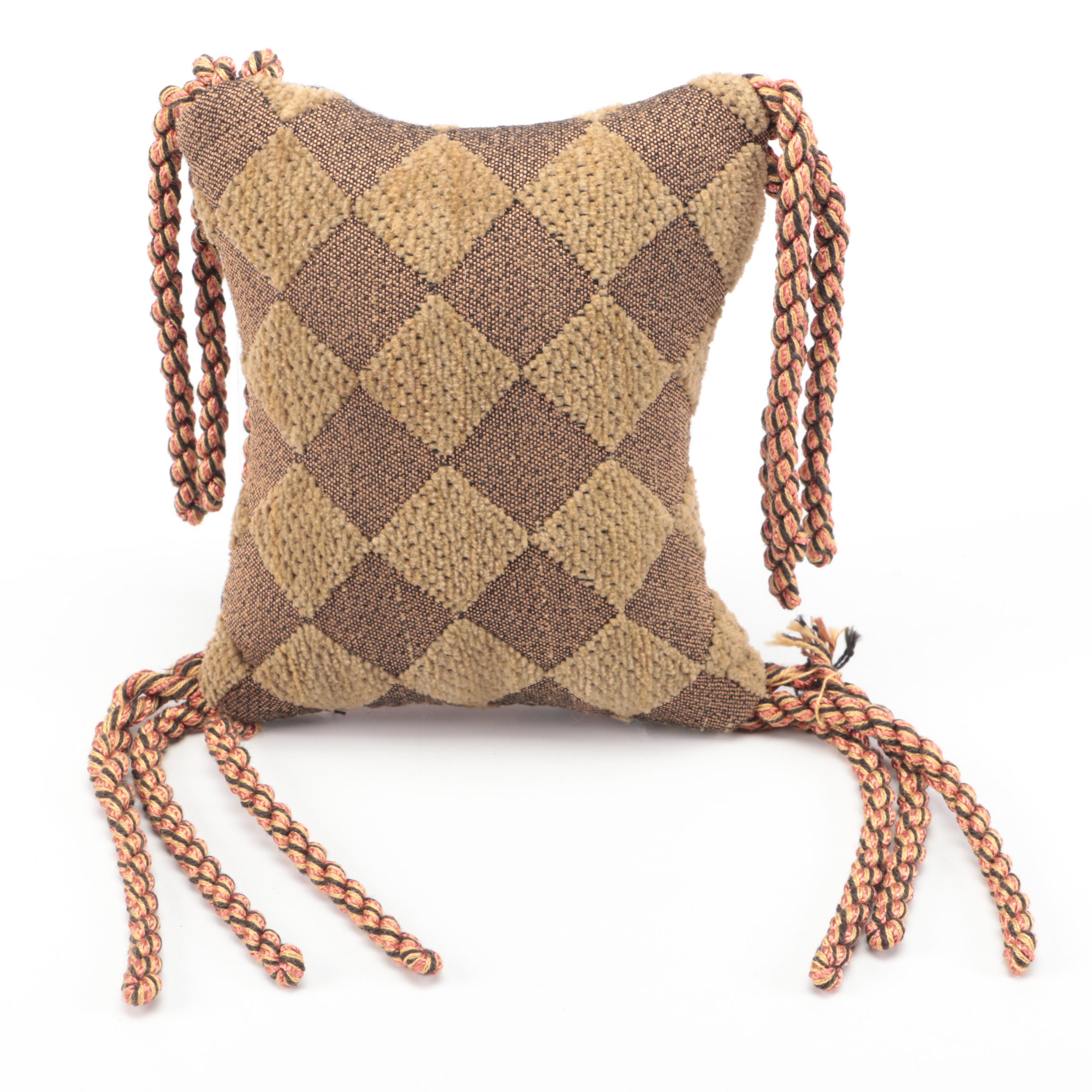 Dominguez Needlepoint Dog Pillow and More Dog Throw Pillows