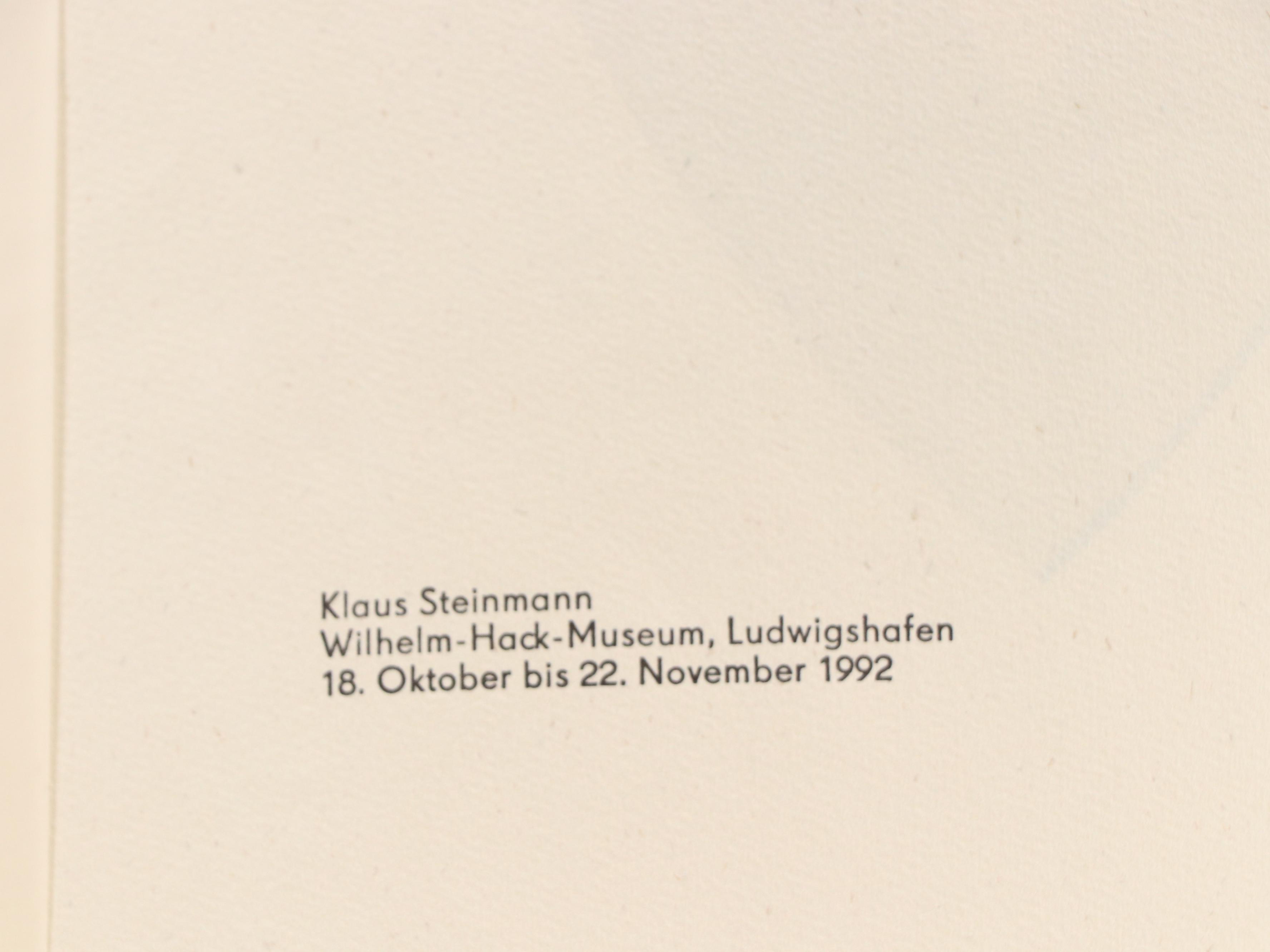 Klaus Steinmann Porfolio of Serigraphs "Concrete Art," 1992