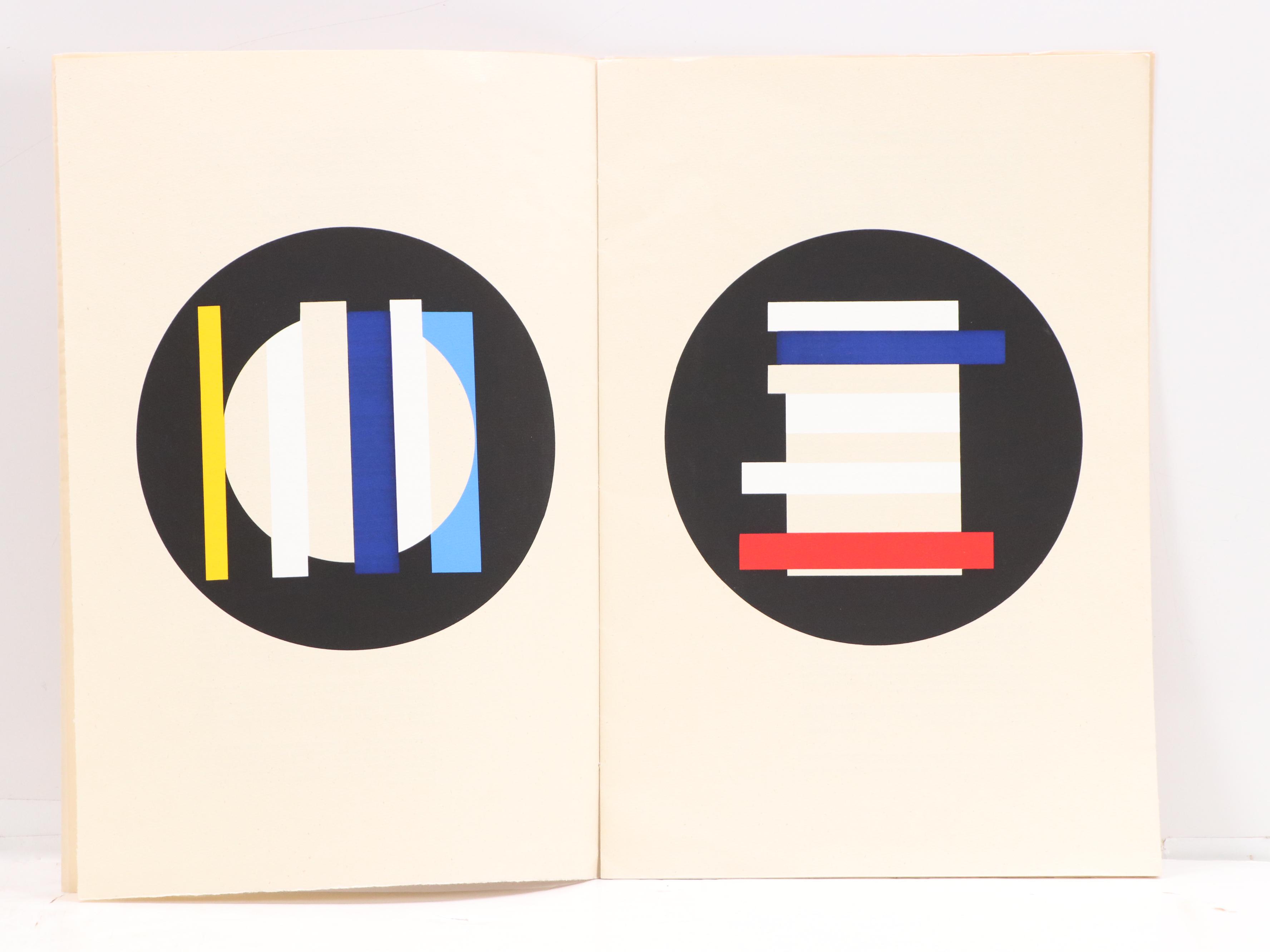 Klaus Steinmann Porfolio of Serigraphs "Concrete Art," 1992