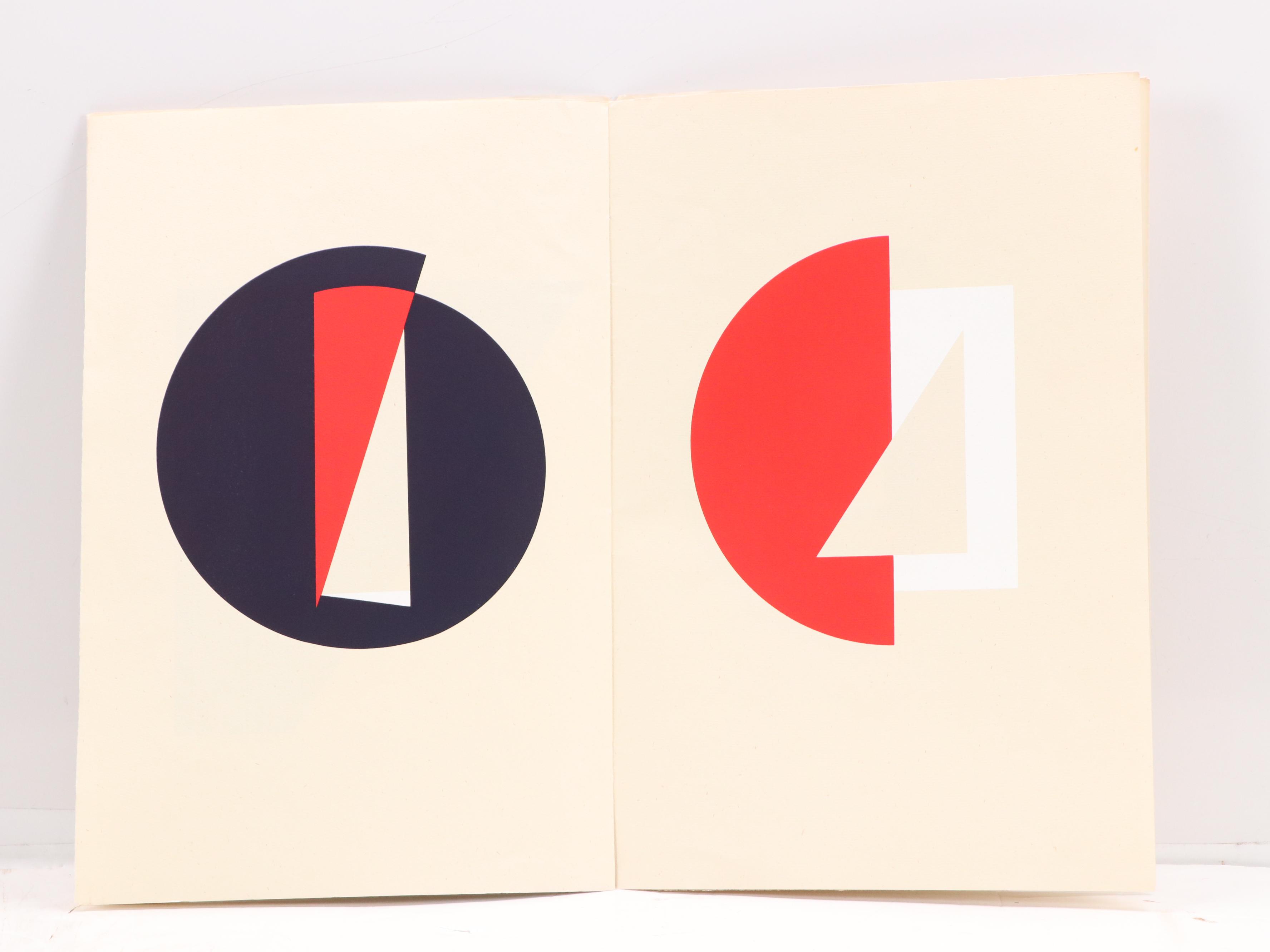 Klaus Steinmann Porfolio of Serigraphs "Concrete Art," 1992